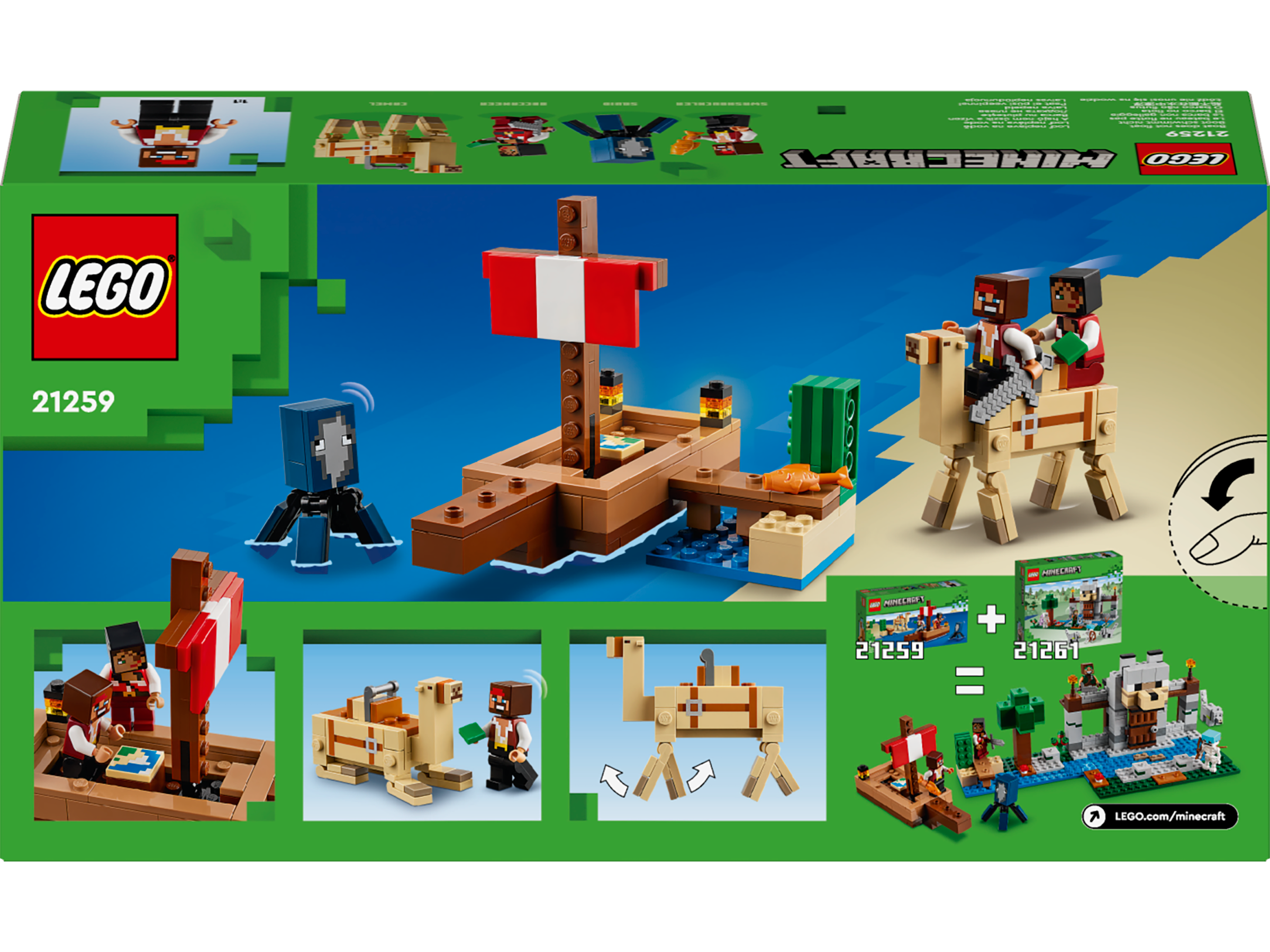 Lego 21259 The Pirate Ship Voyage