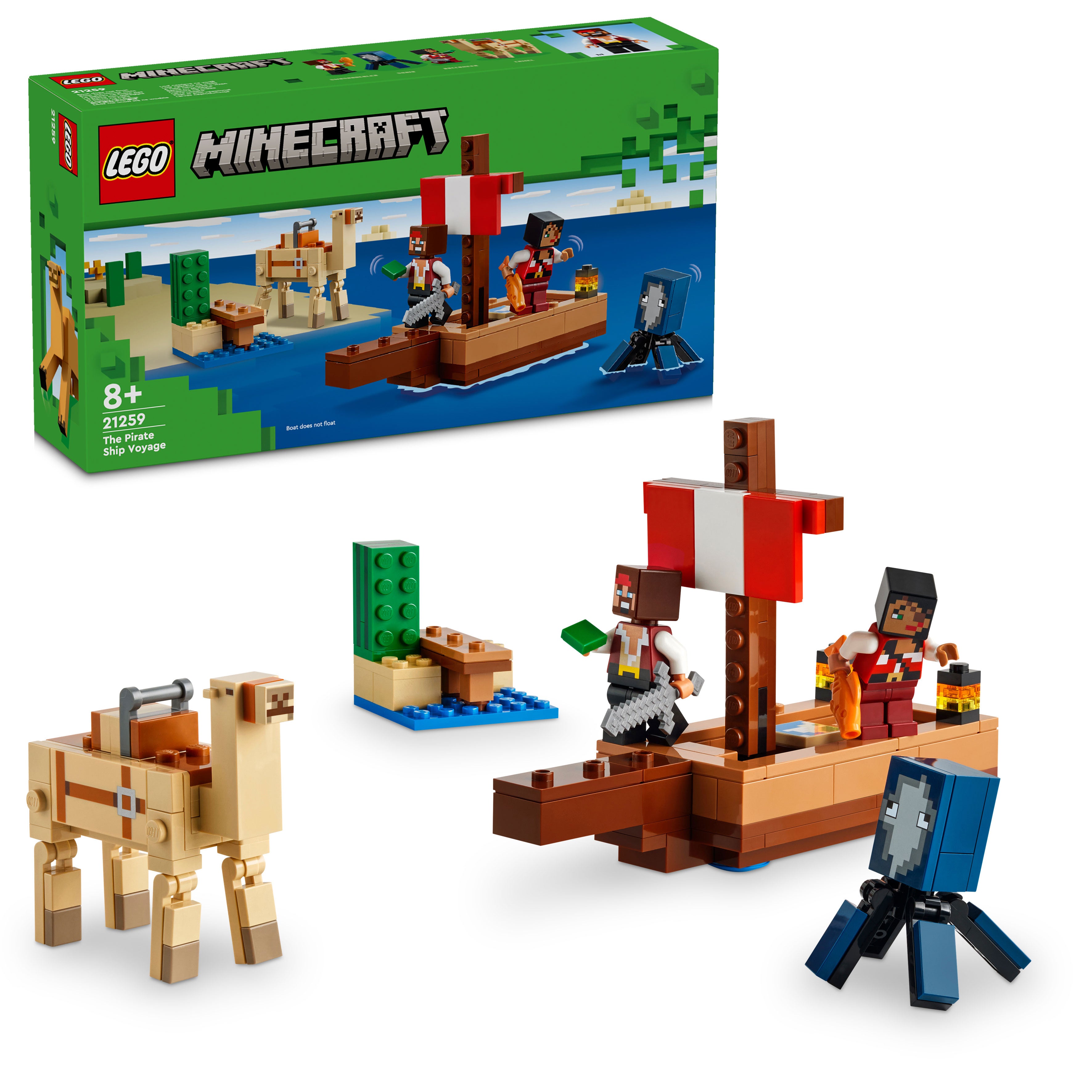 Lego 21259 The Pirate Ship Voyage