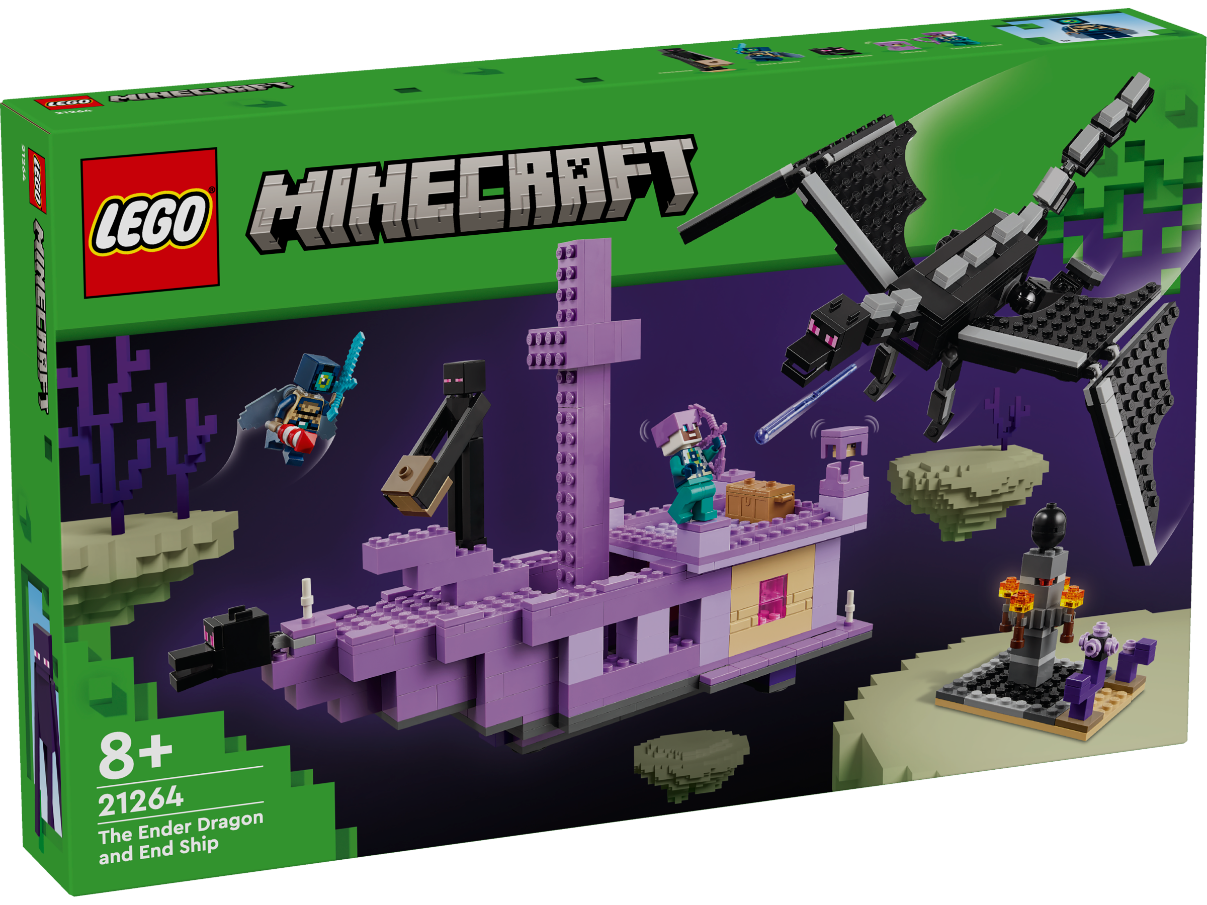 Lego 21264 The Ender Dragon and End Ship