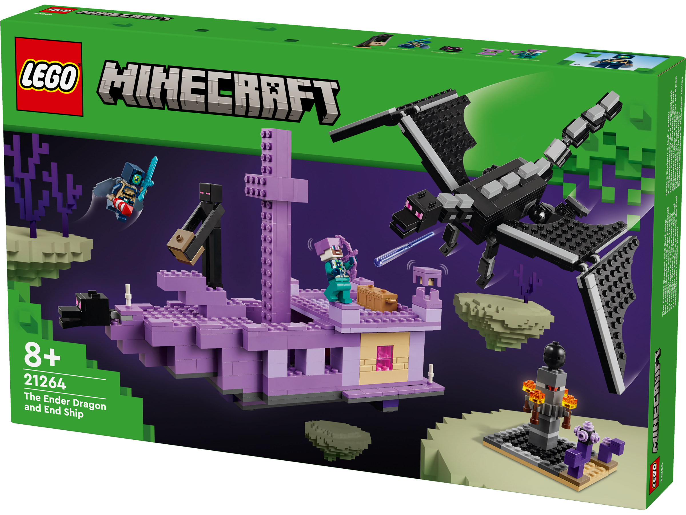 Lego 21264 The Ender Dragon and End Ship