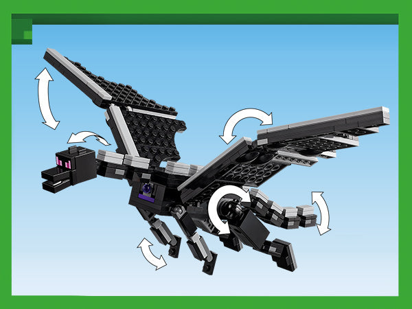 Lego 21264 The Ender Dragon and End Ship