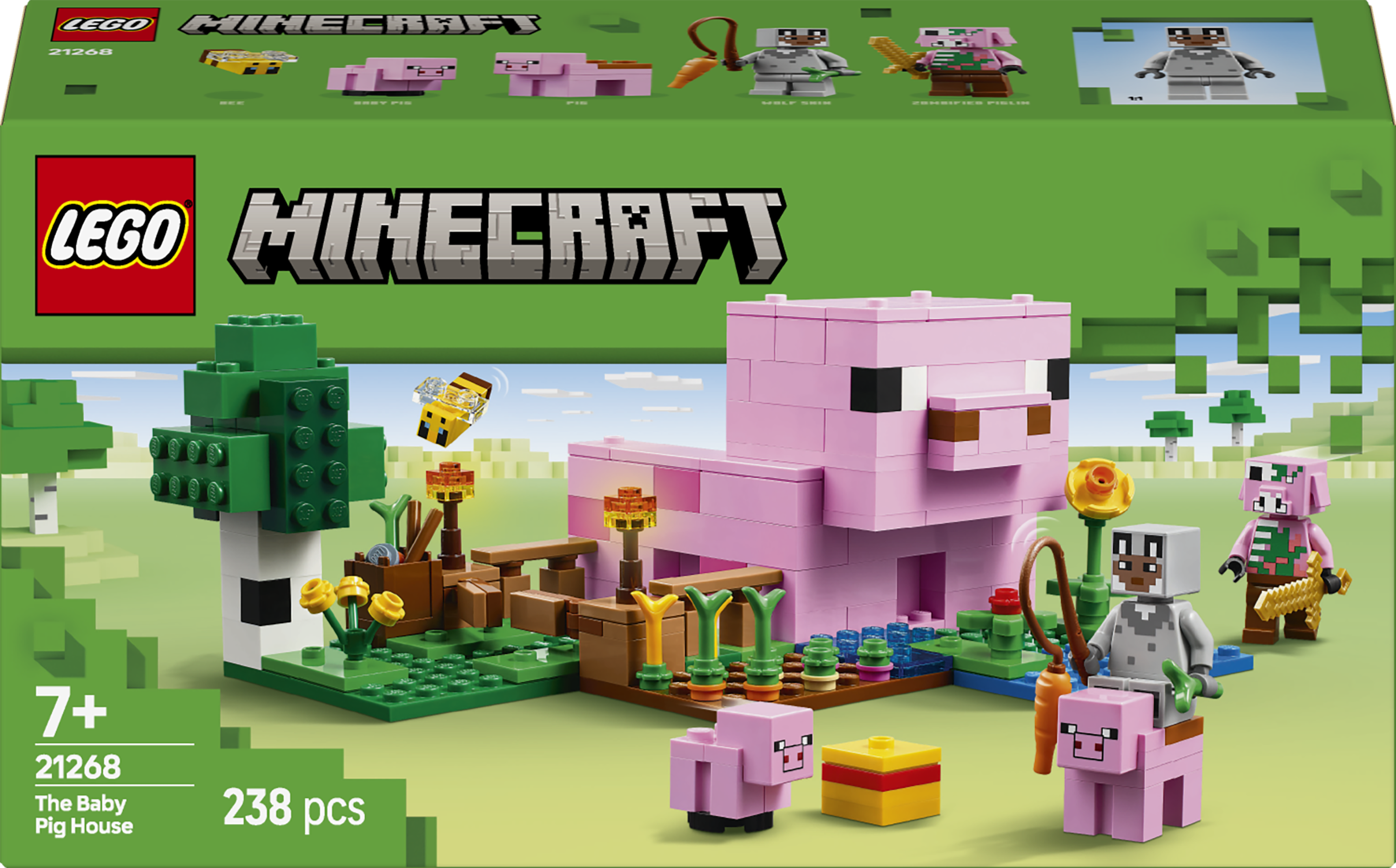 LEGO Minecraft 21268 The Baby Pig House