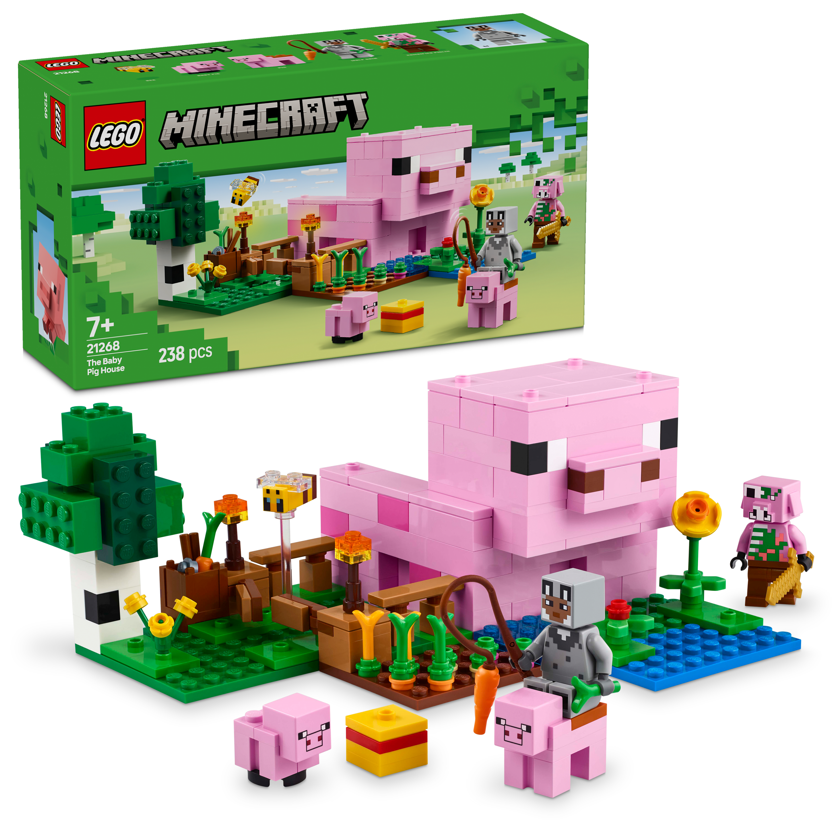 LEGO Minecraft 21268 The Baby Pig House