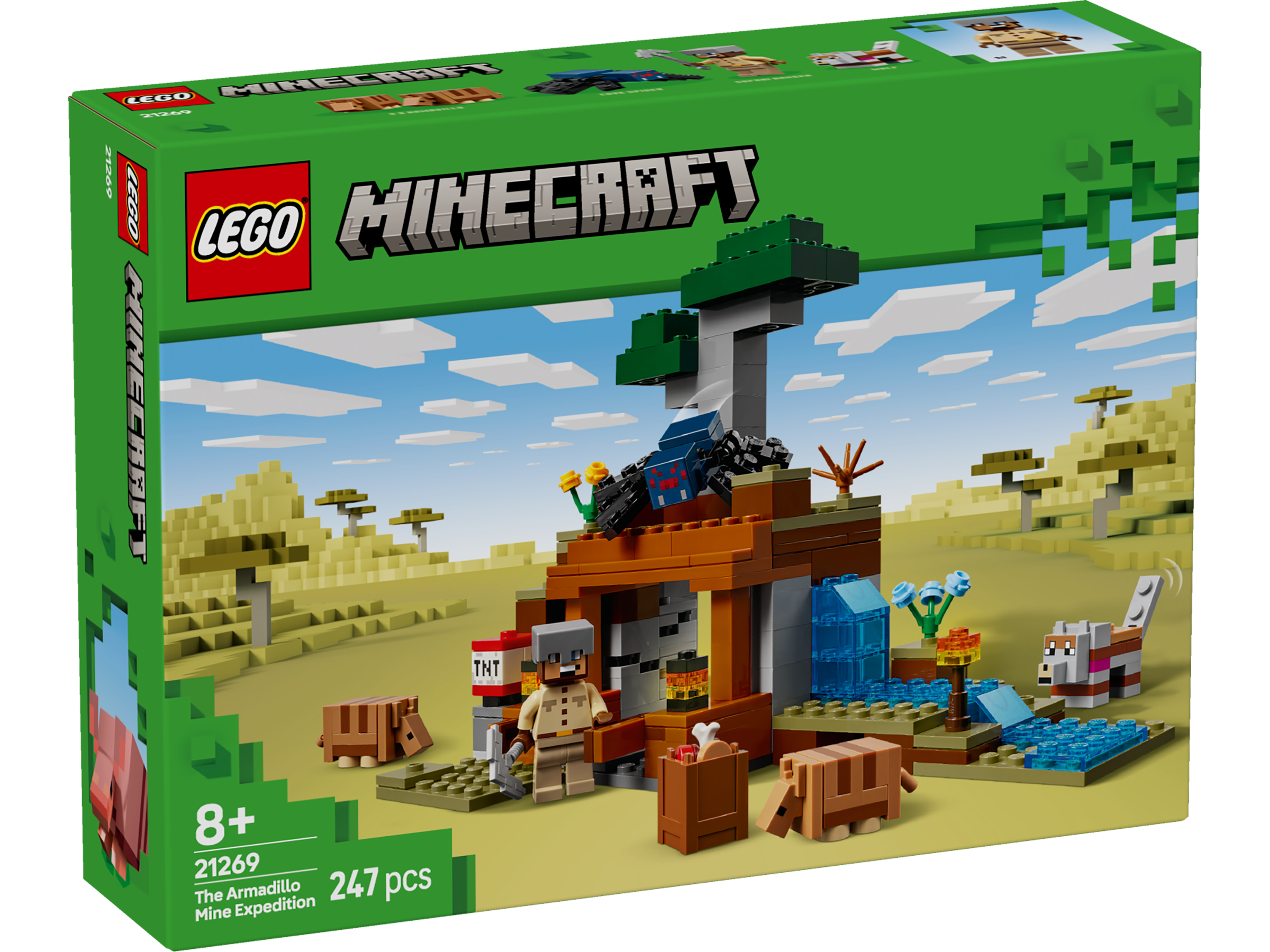 Lego 21269 The Armadillo Mine Expedition Set