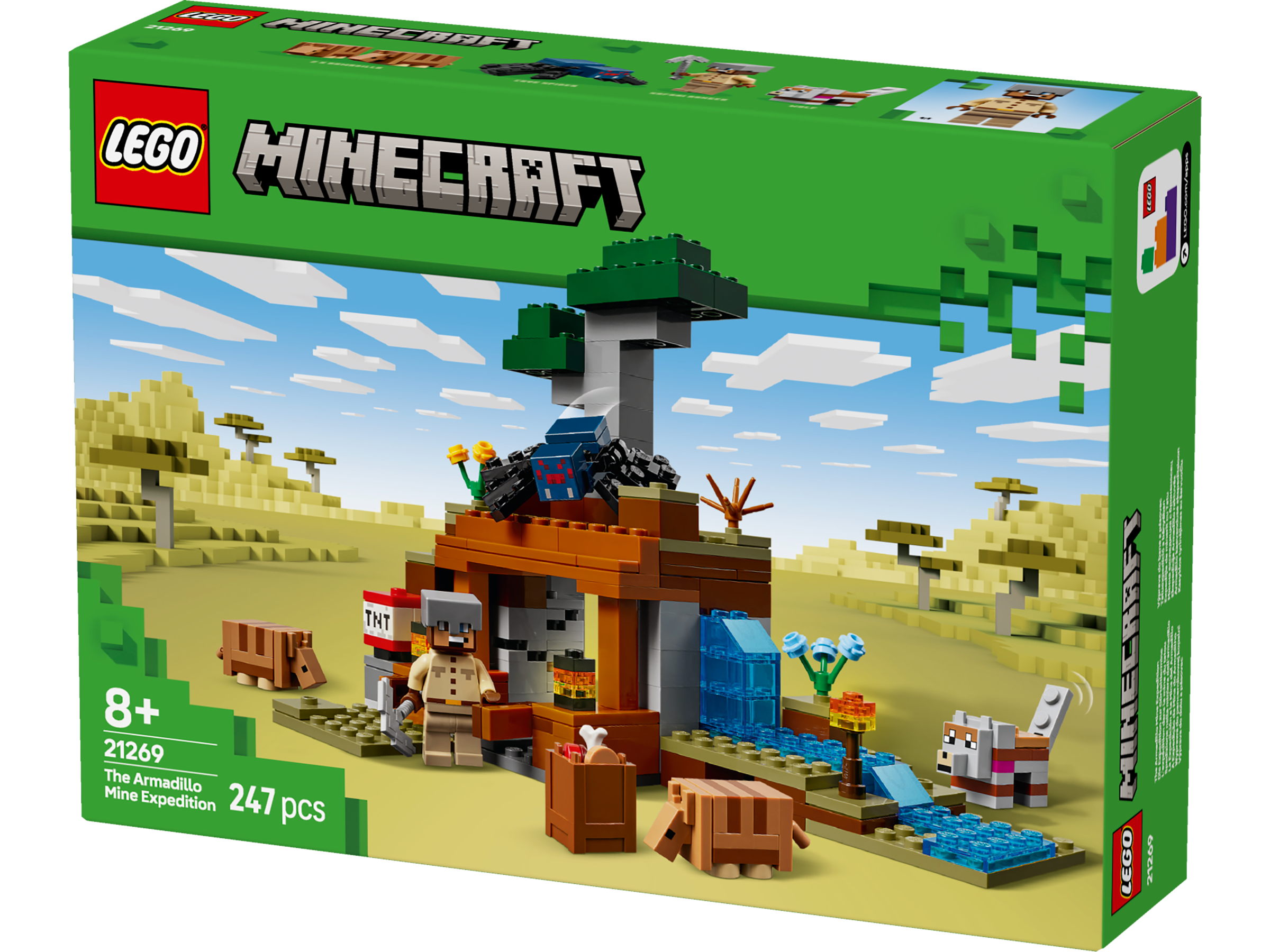 Lego 21269 The Armadillo Mine Expedition Set