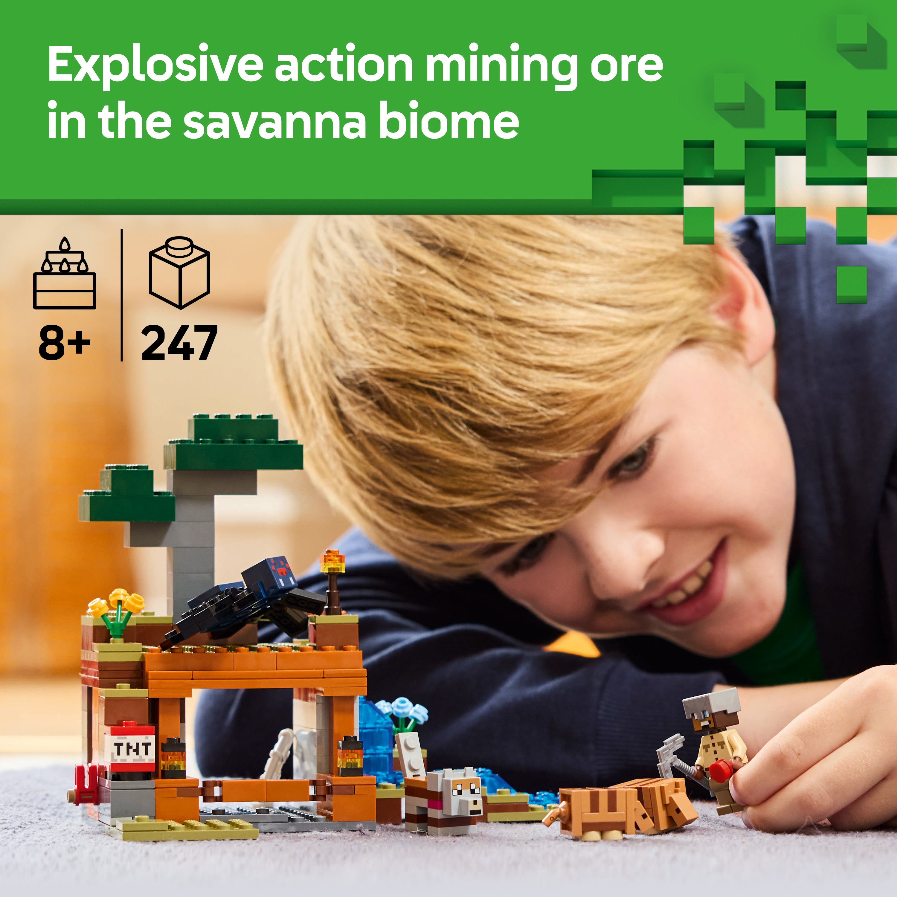 Lego 21269 The Armadillo Mine Expedition Set