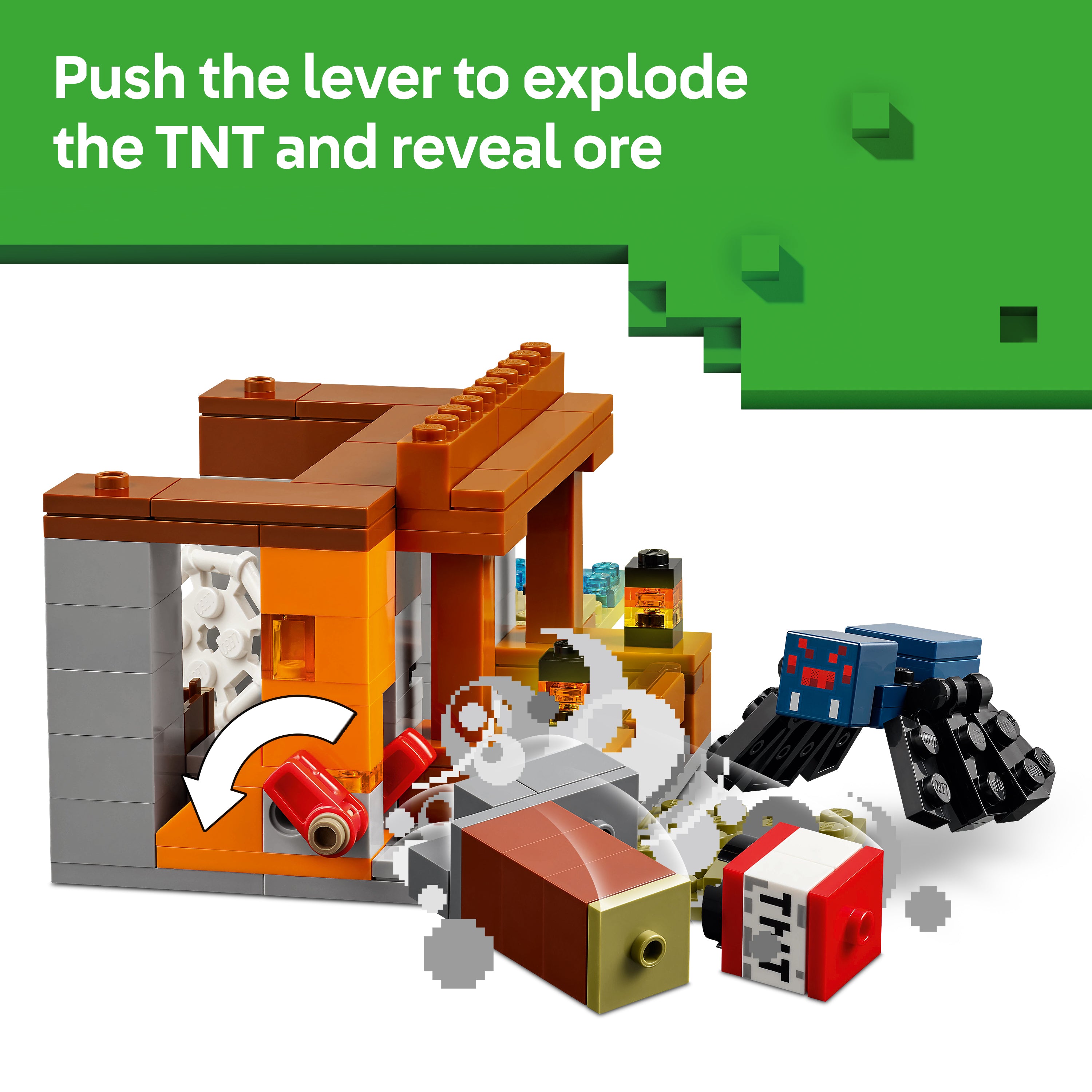Lego 21269 The Armadillo Mine Expedition Set