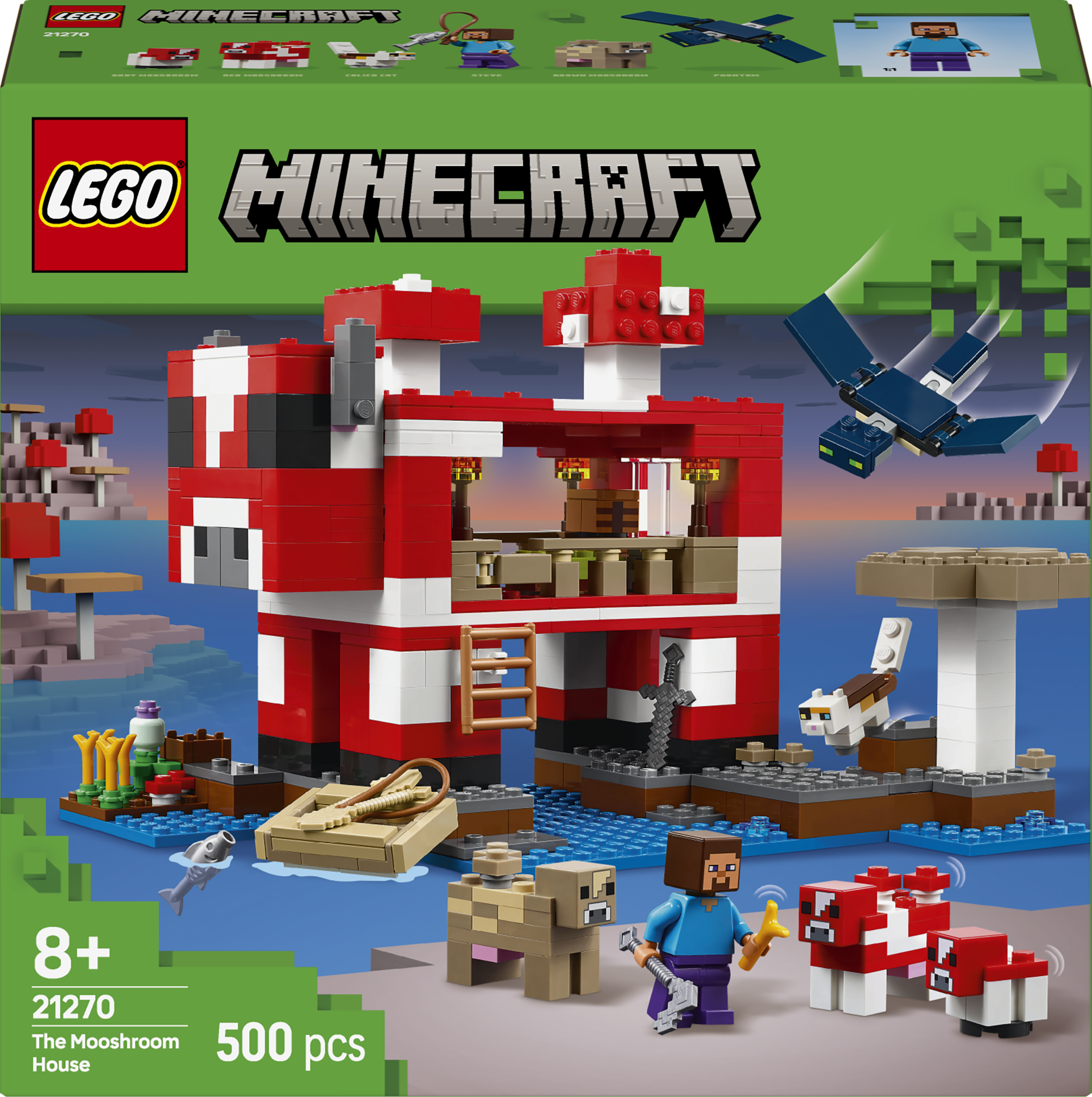 LEGO Minecraft 21270 The Mooshroom House