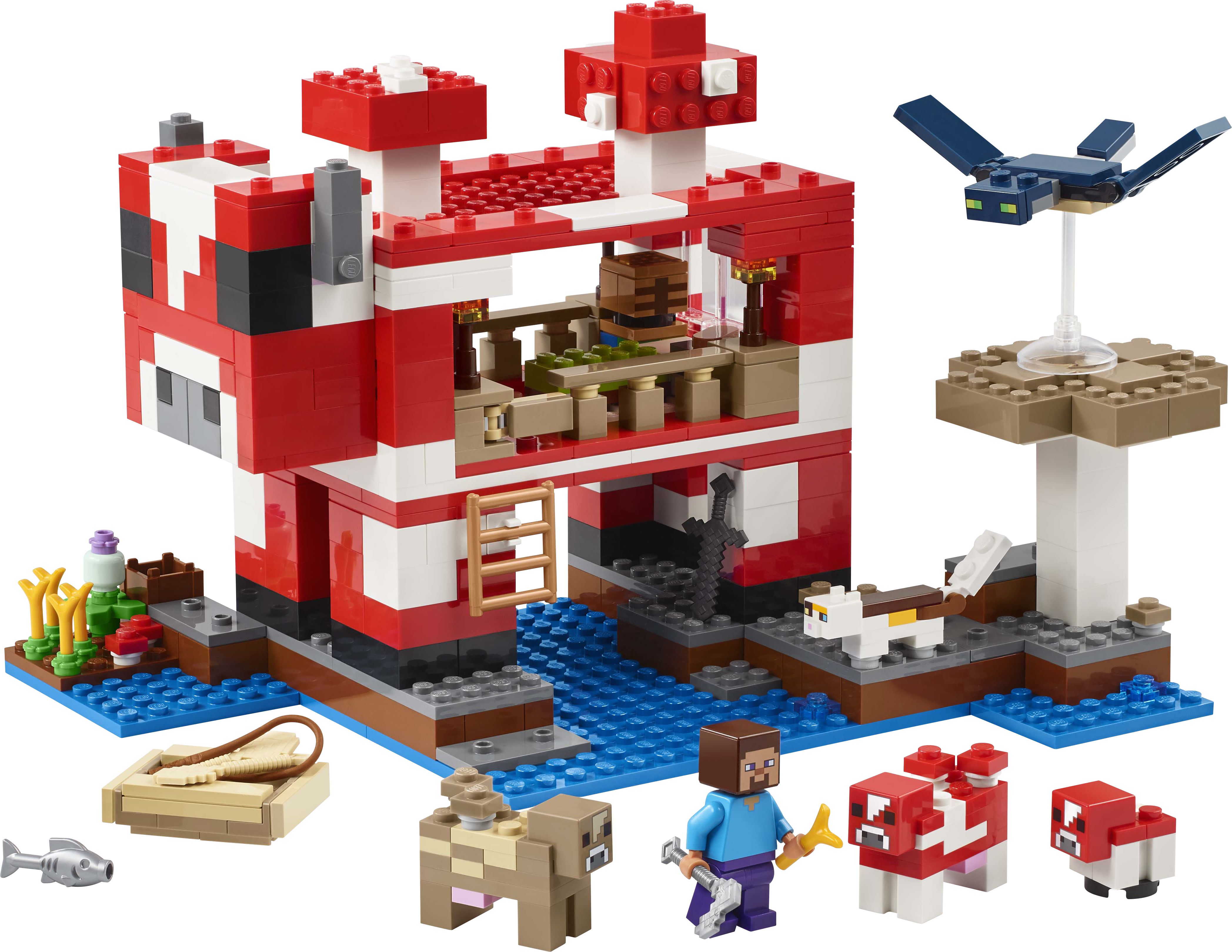 LEGO Minecraft 21270 The Mooshroom House