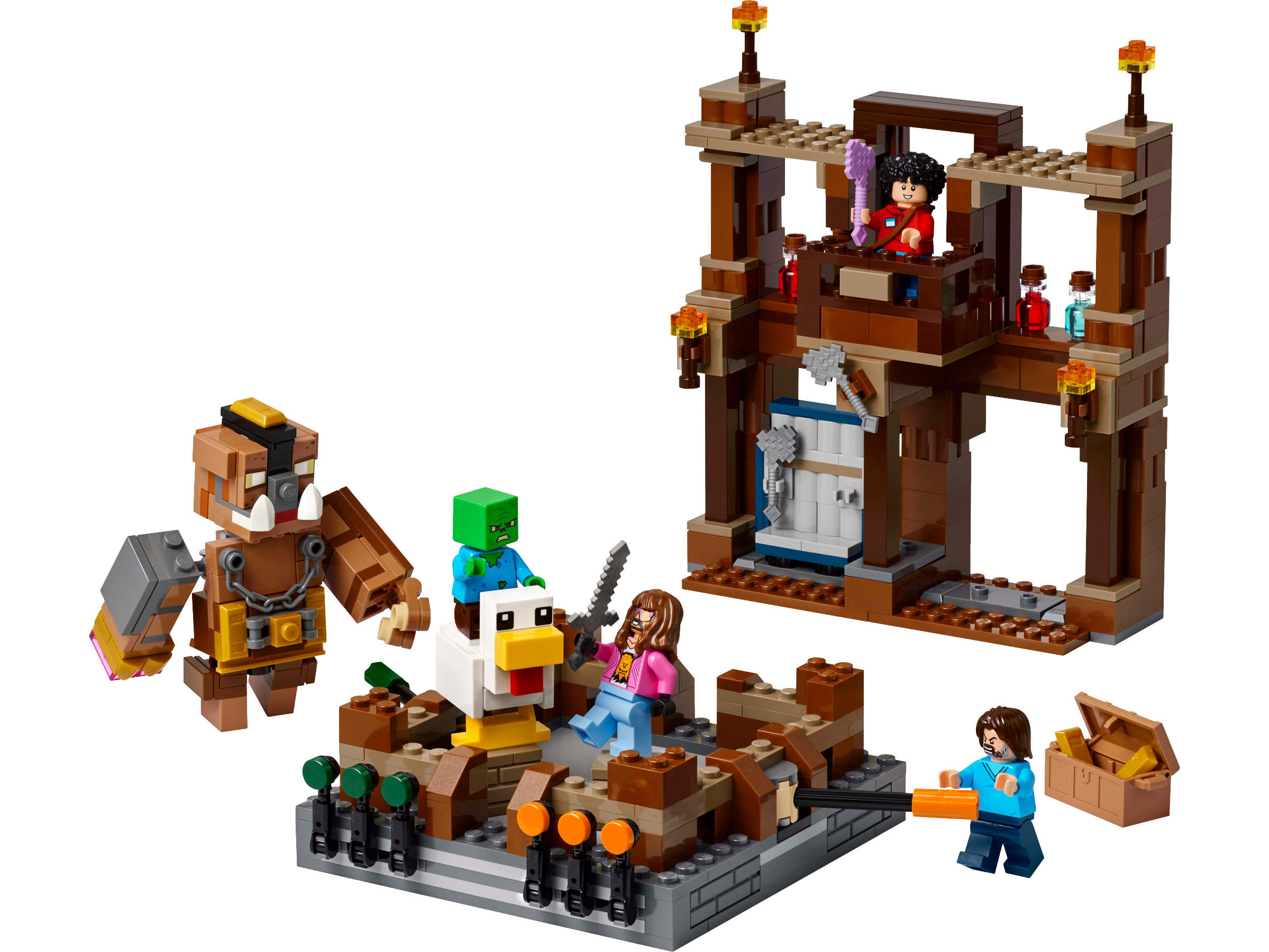 Lego 21272 Woodland Mansion Fighting Ring