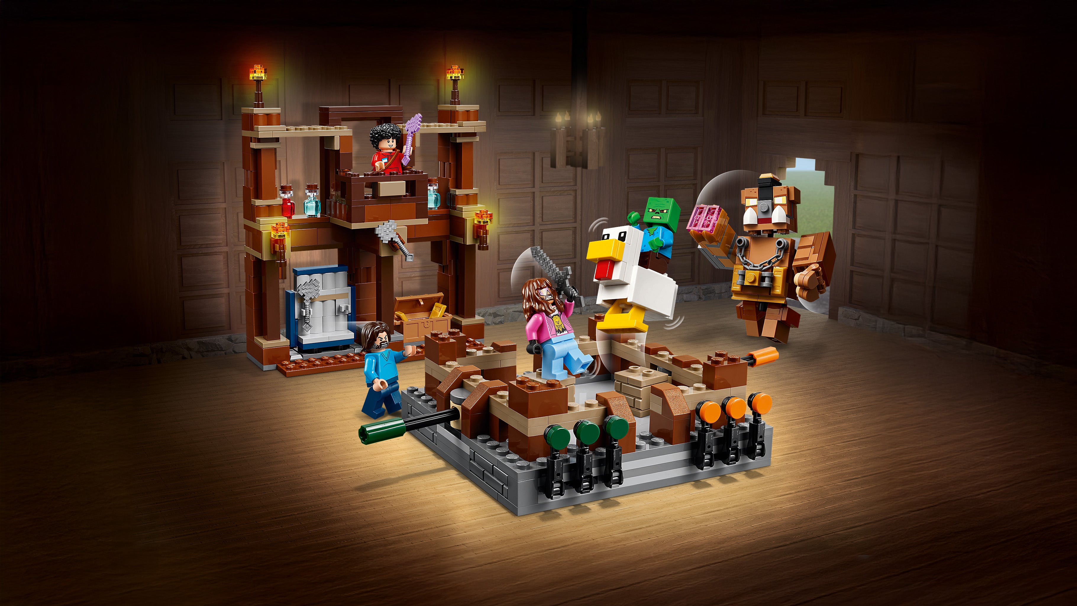 Lego 21272 Woodland Mansion Fighting Ring