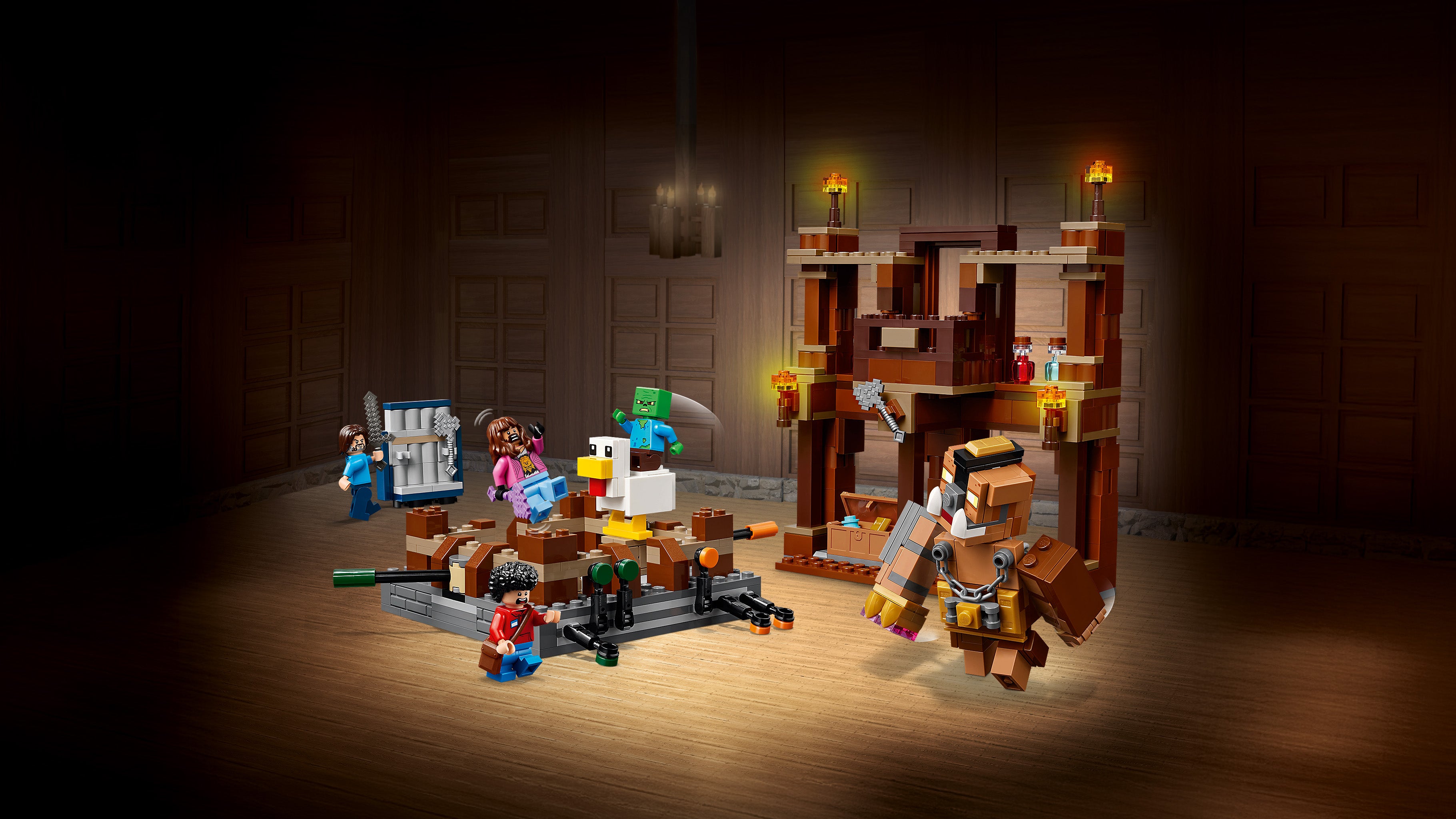 Lego 21272 Woodland Mansion Fighting Ring