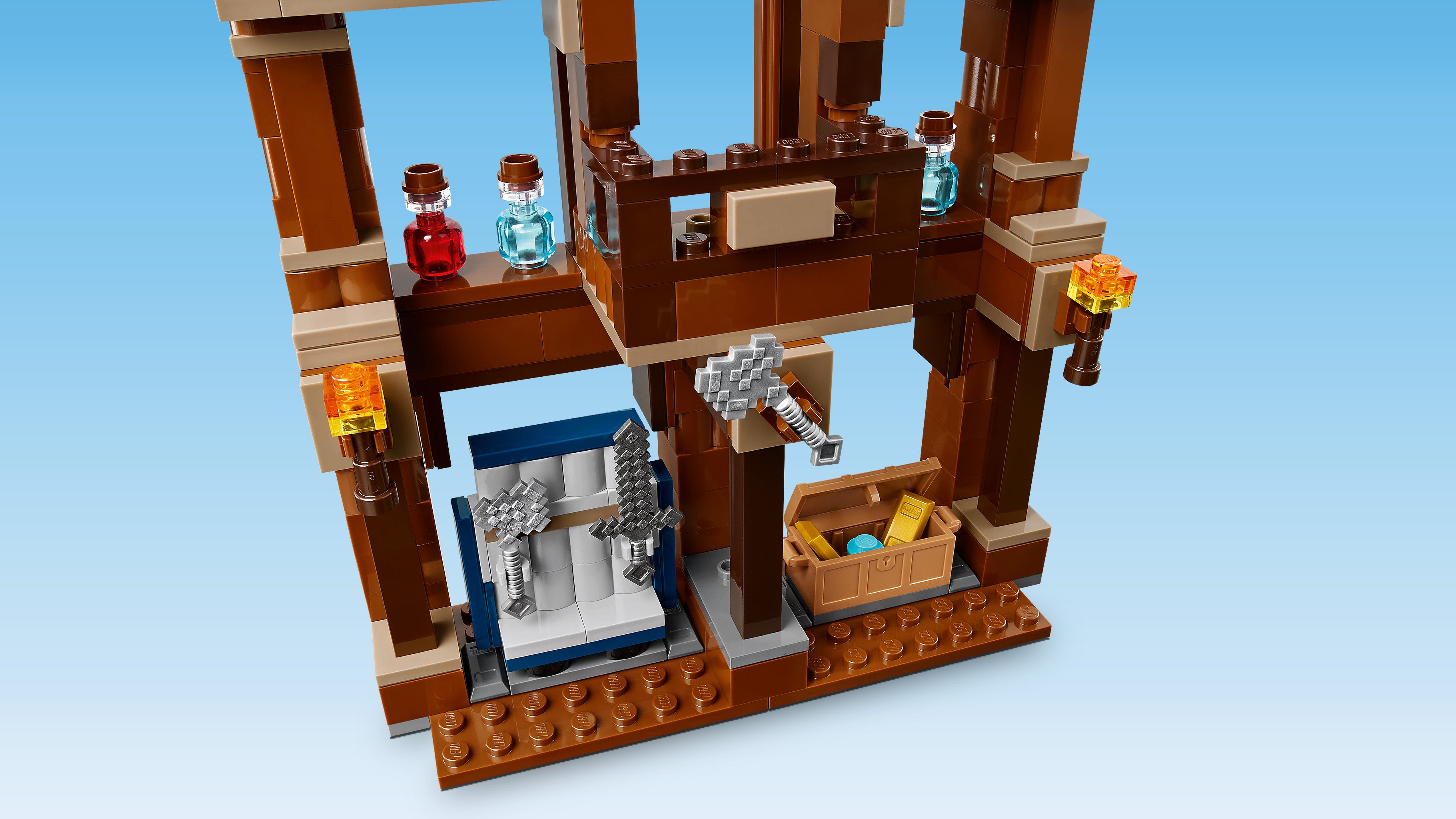 Lego 21272 Woodland Mansion Fighting Ring