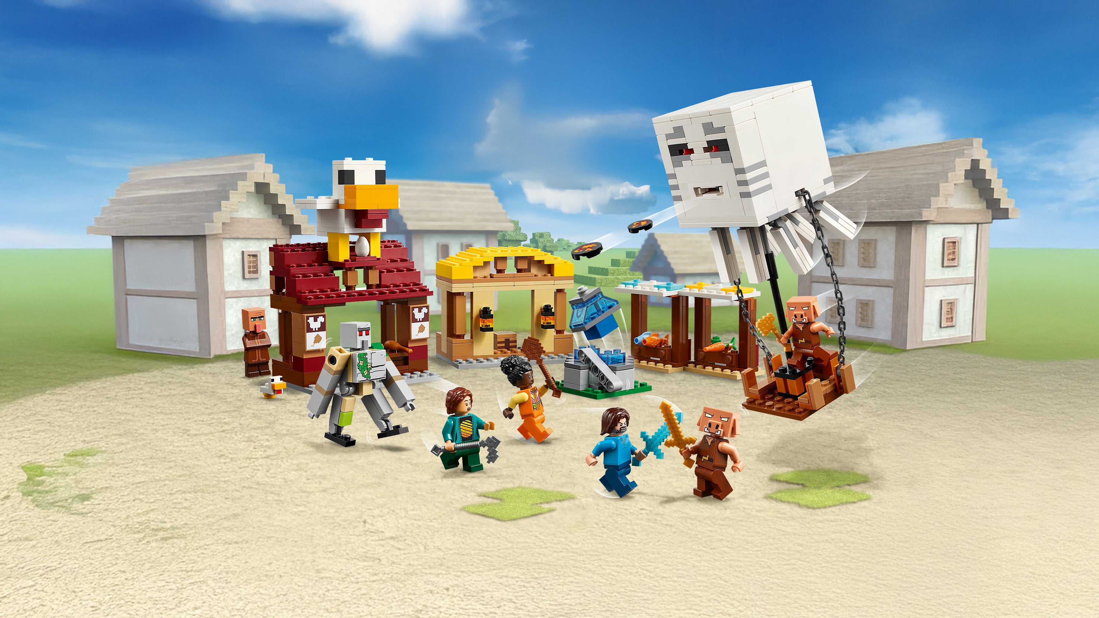 Villager Raid Lego Minecraft Sets 2020 LEGO® Minecraft The Illager