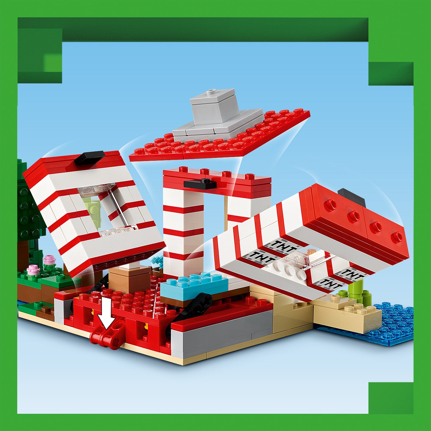 Lego 21275 The TNT Jungle House