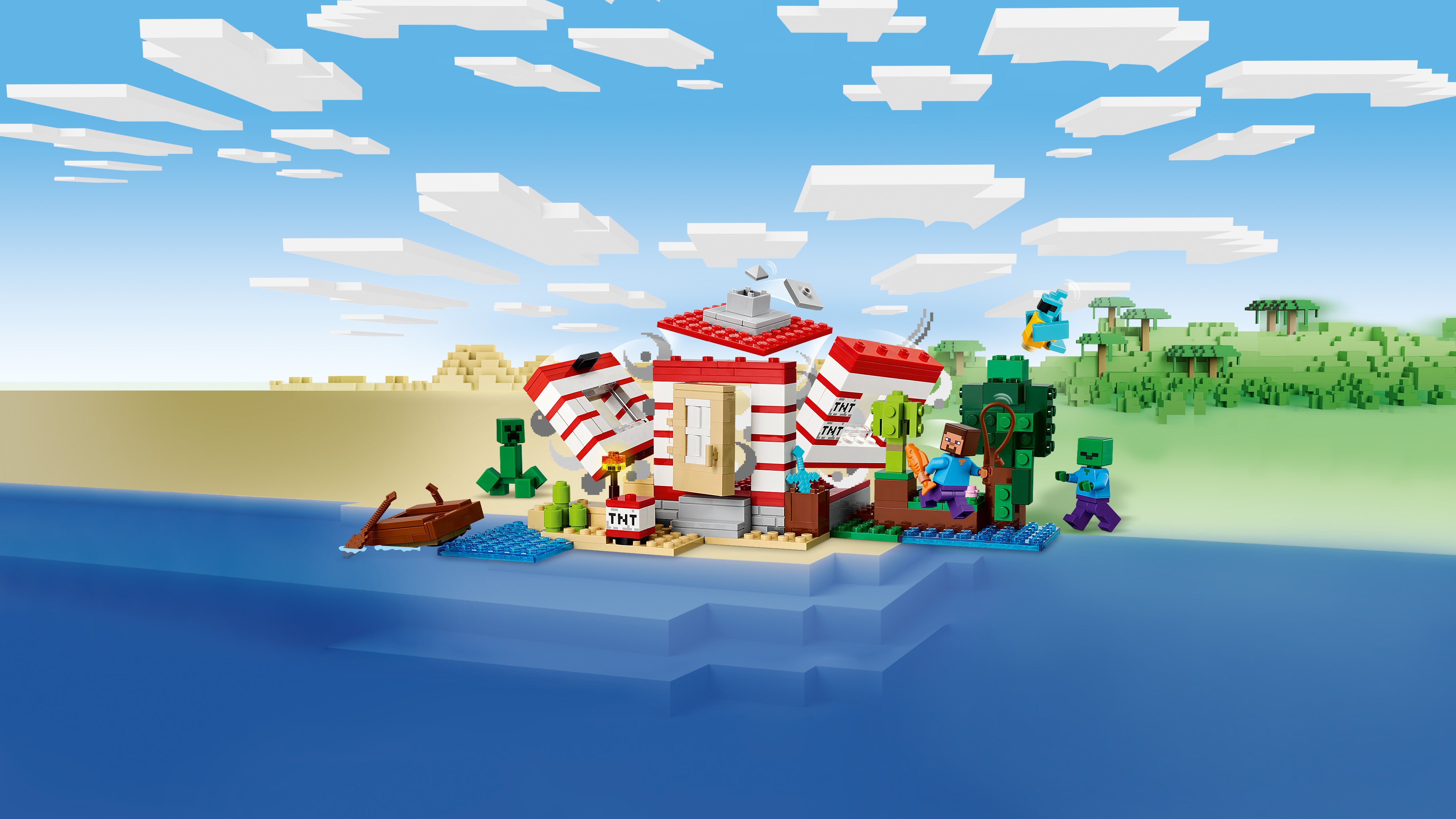 Lego 21275 The TNT Jungle House