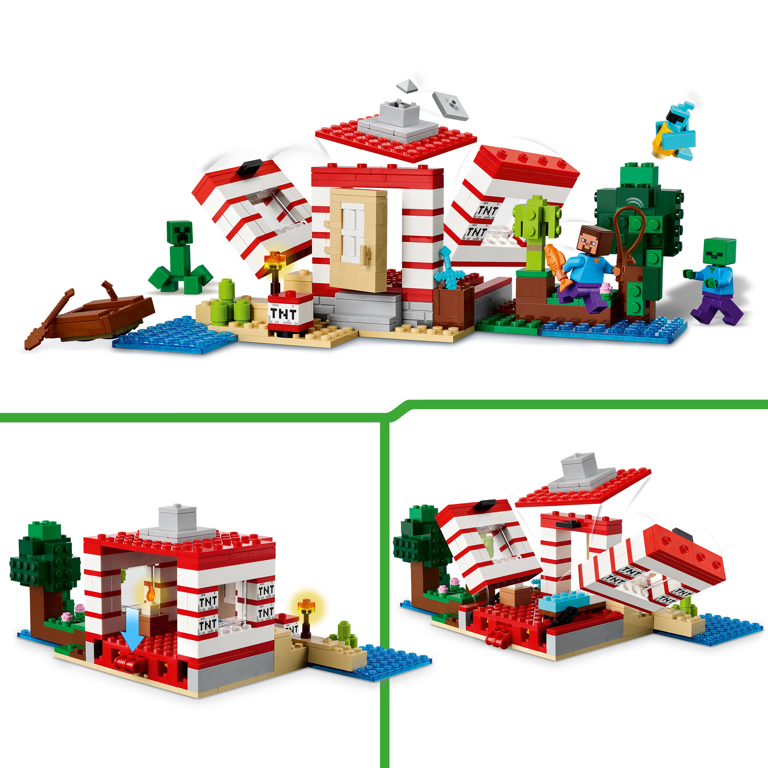 Lego 21275 The TNT Jungle House