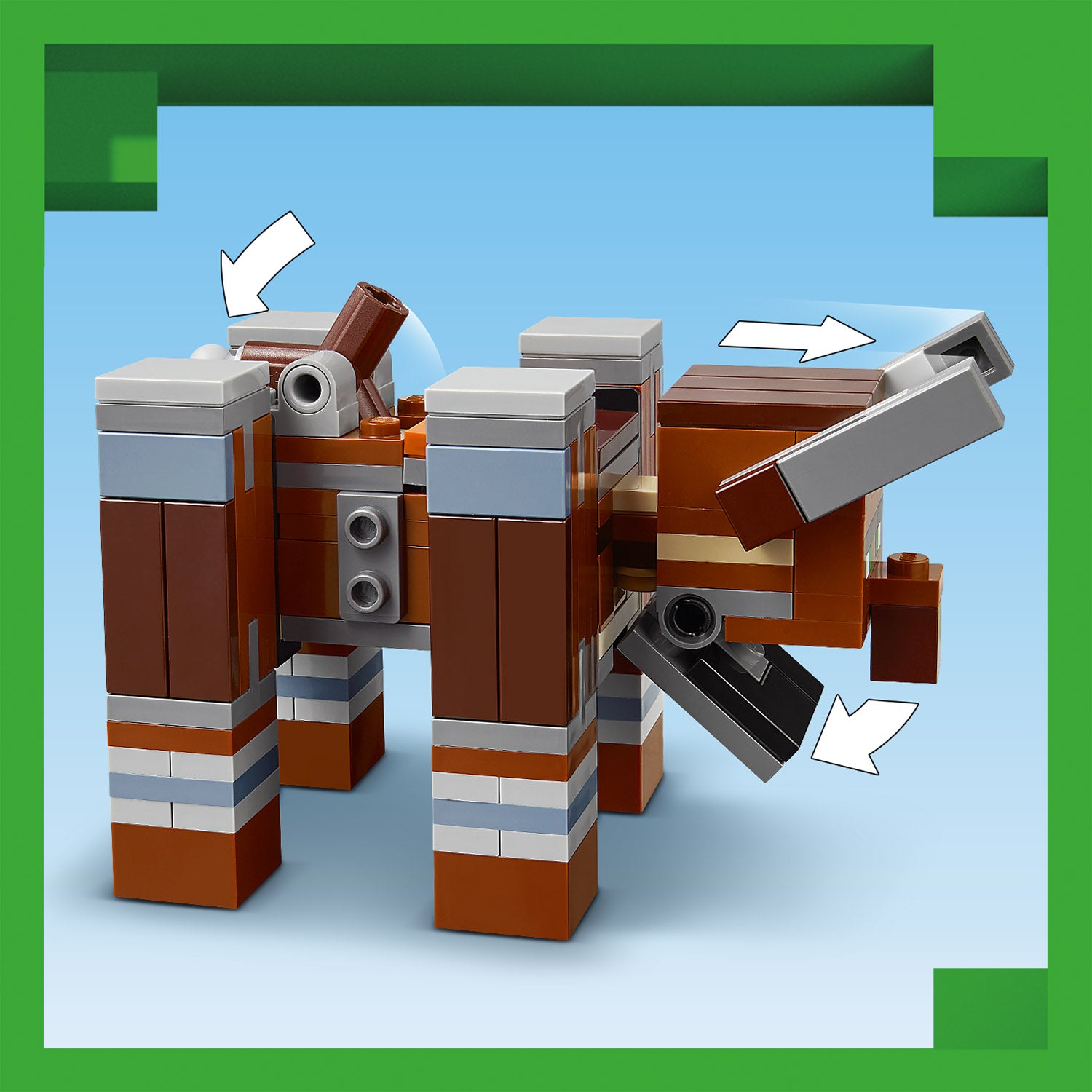 Lego 21278 The Pillager Outpost and Ravager