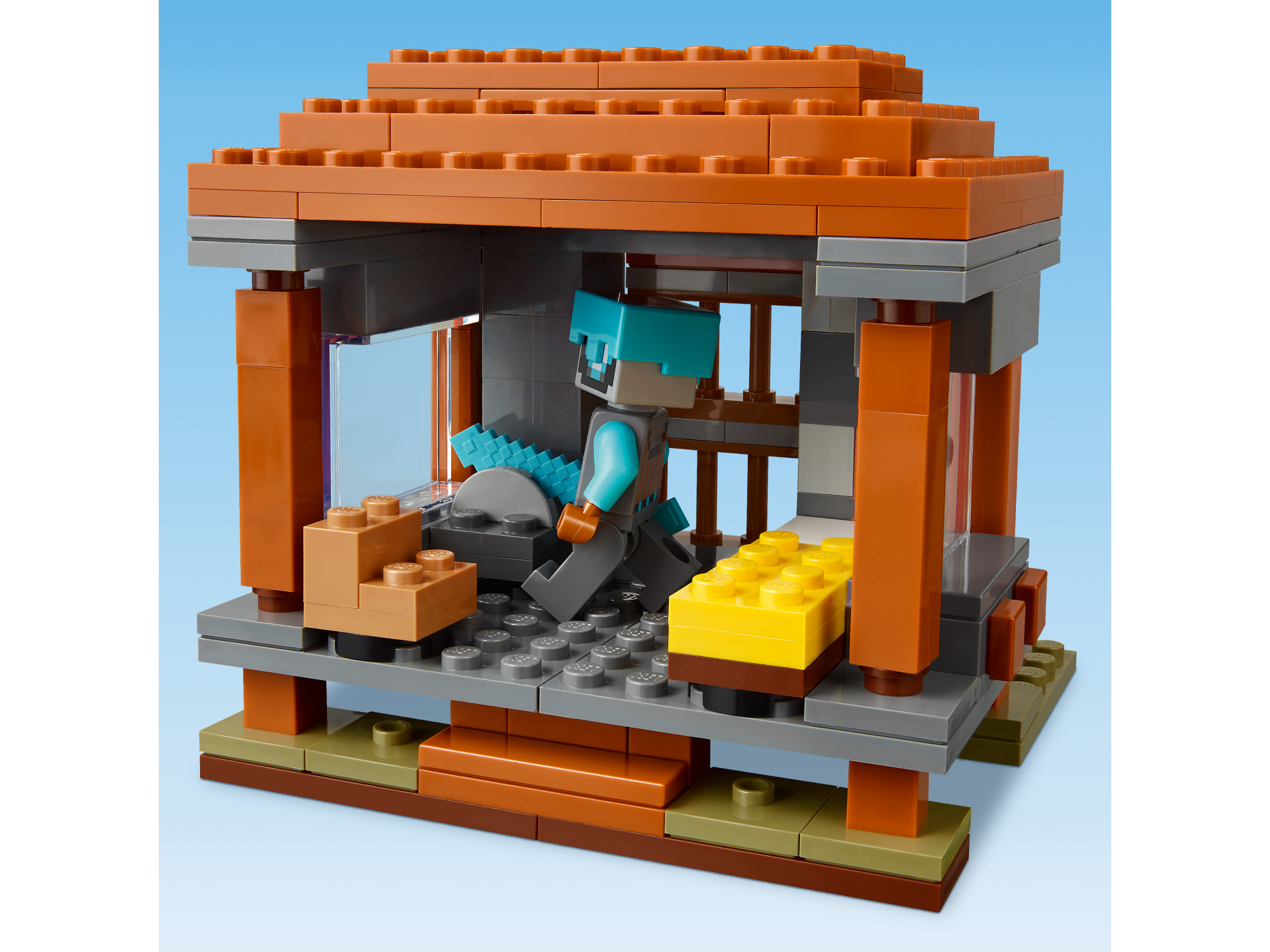 Lego 21278 The Pillager Outpost and Ravager