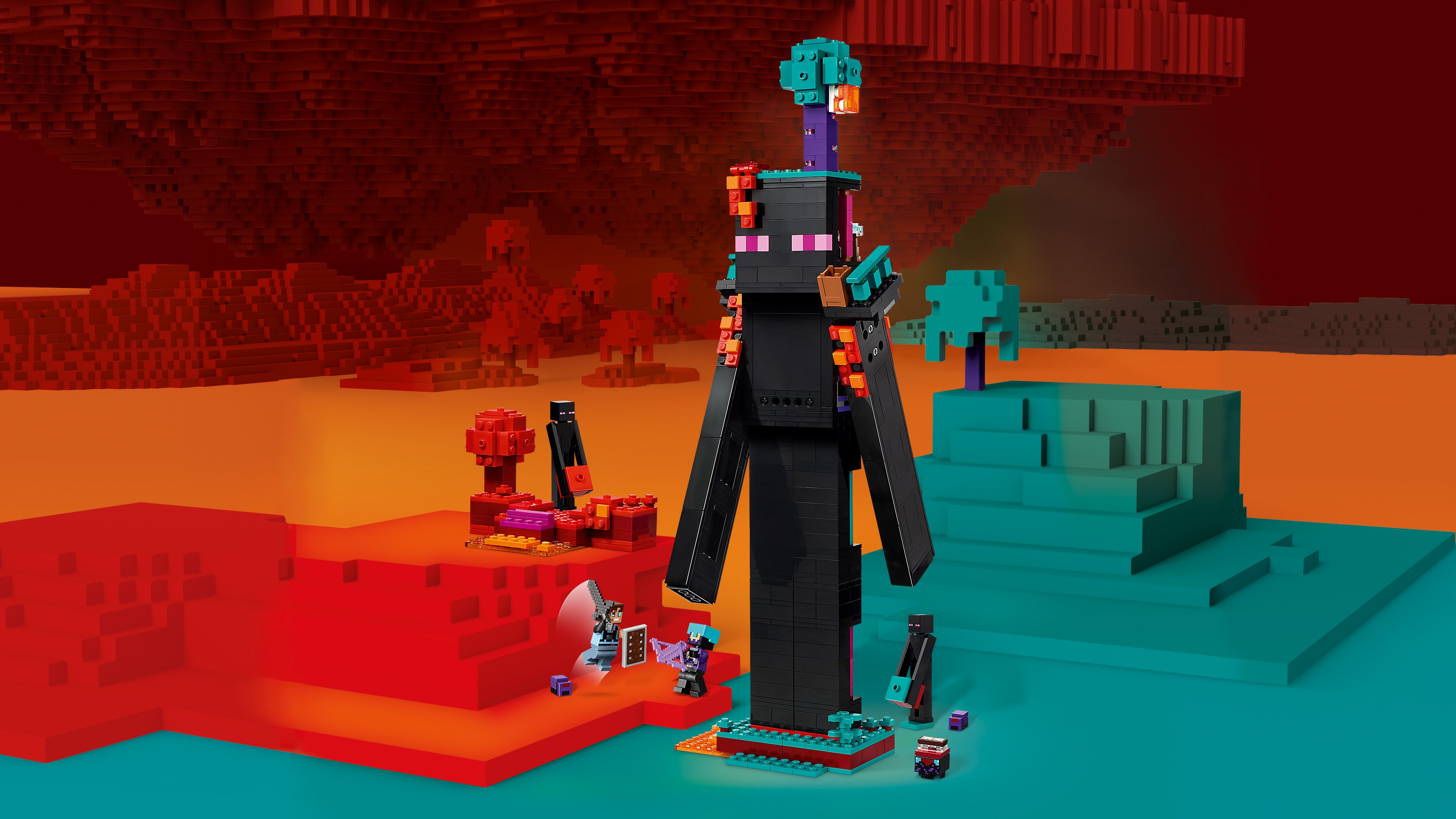 Lego 21279 The Enderman Tower