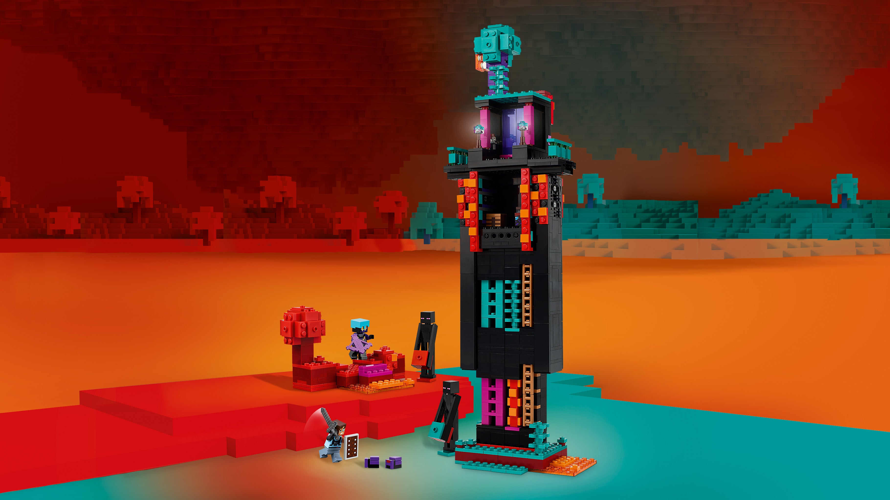 Lego 21279 The Enderman Tower