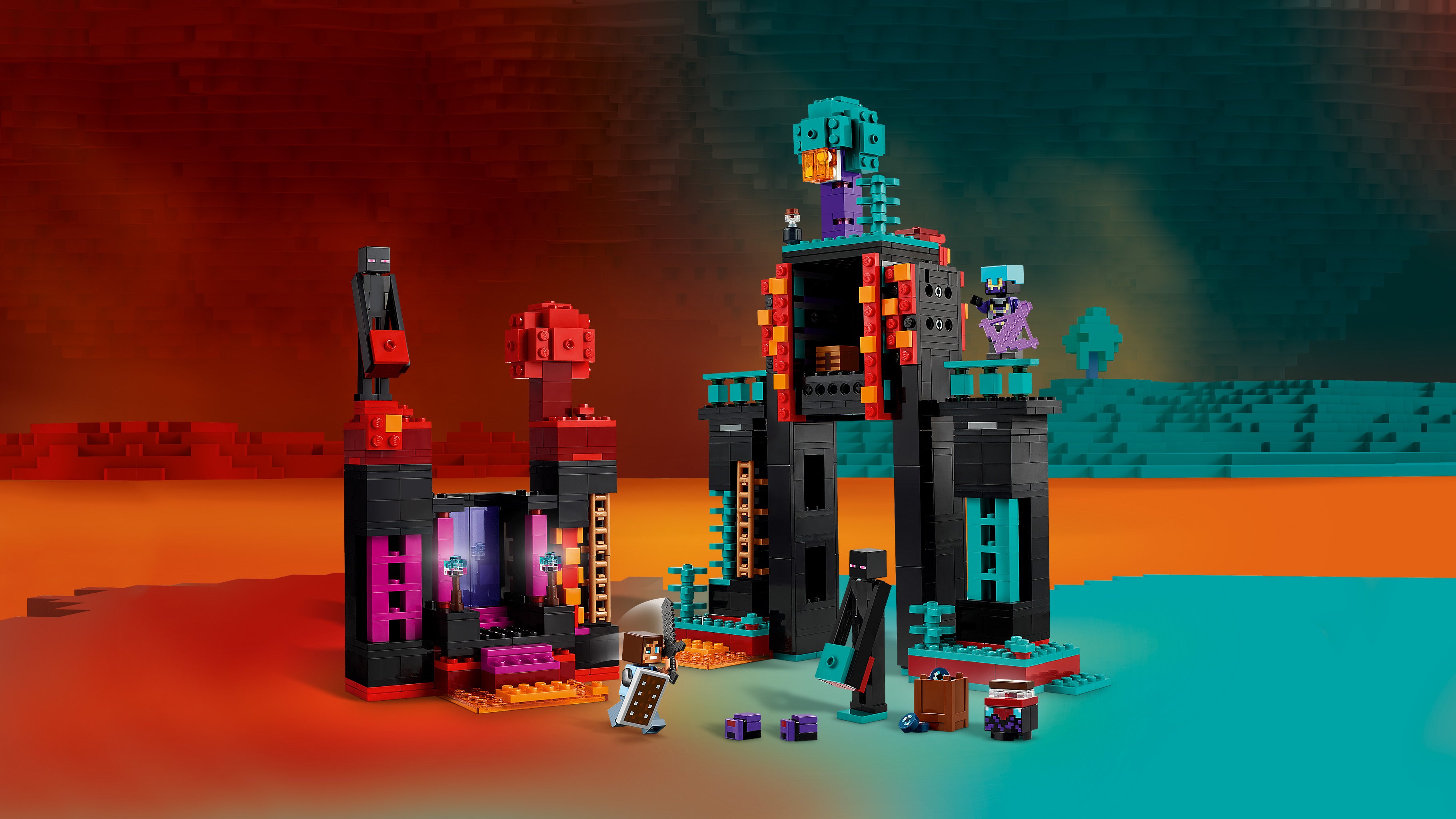 Lego 21279 The Enderman Tower