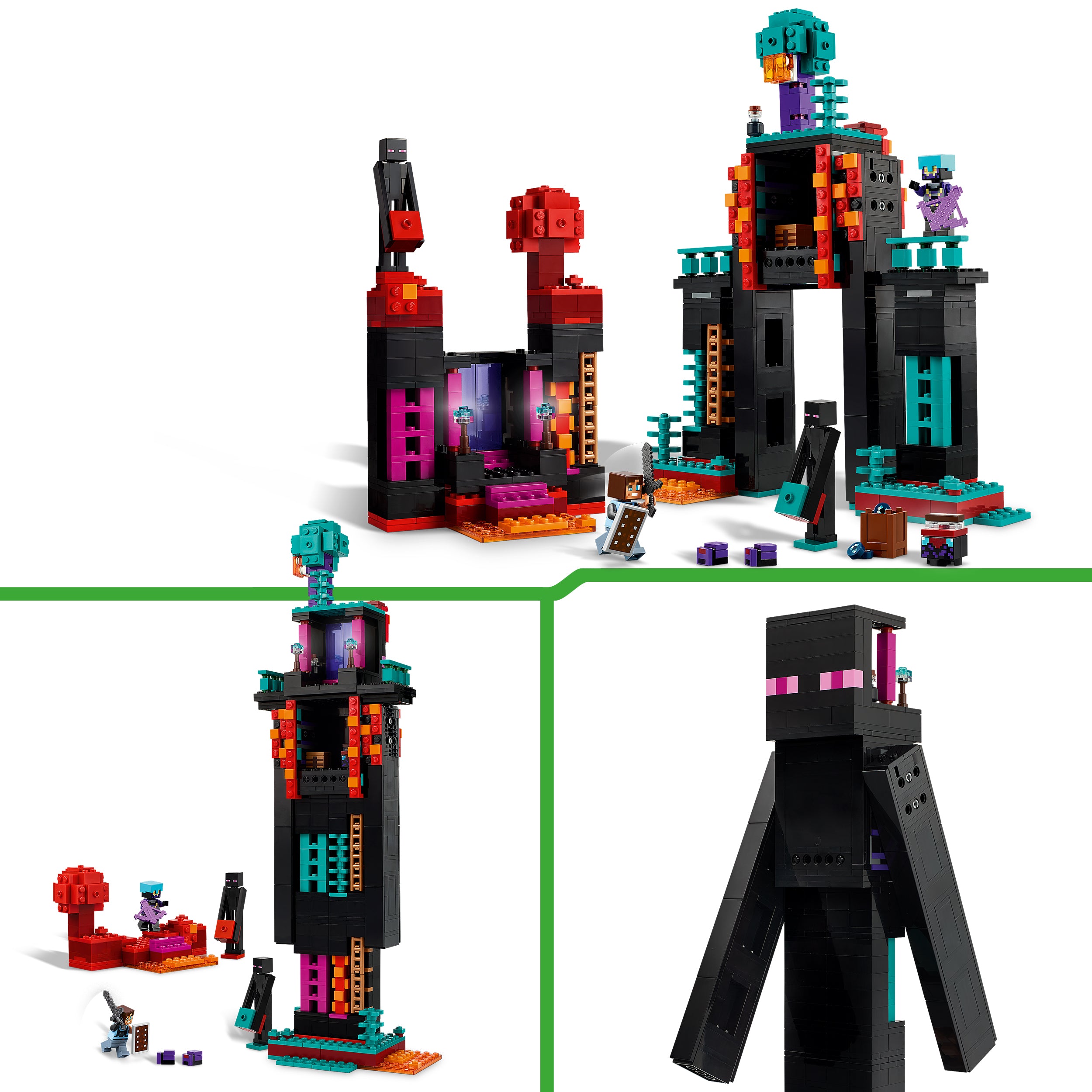 Lego 21279 The Enderman Tower