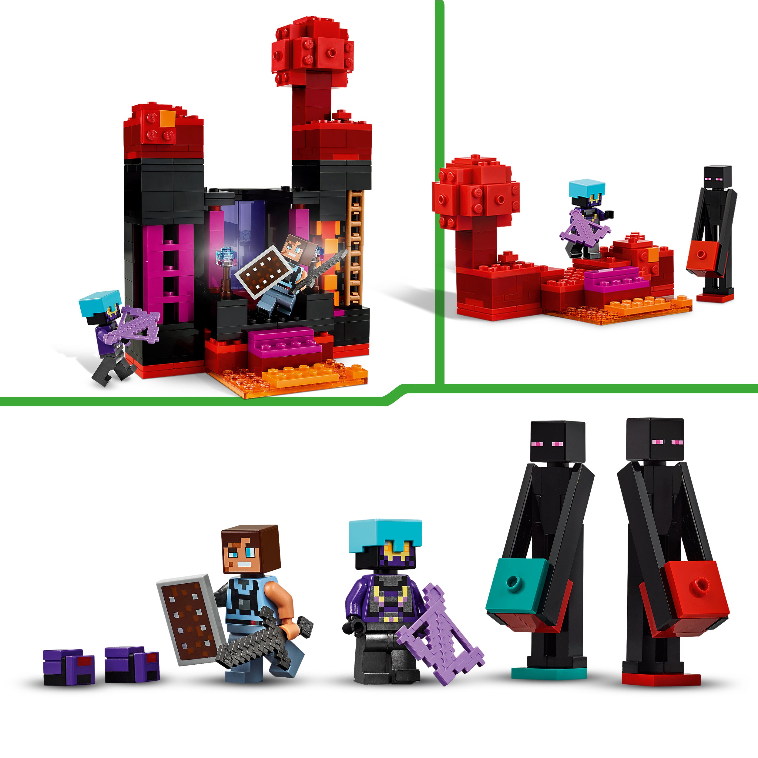 Lego 21279 The Enderman Tower
