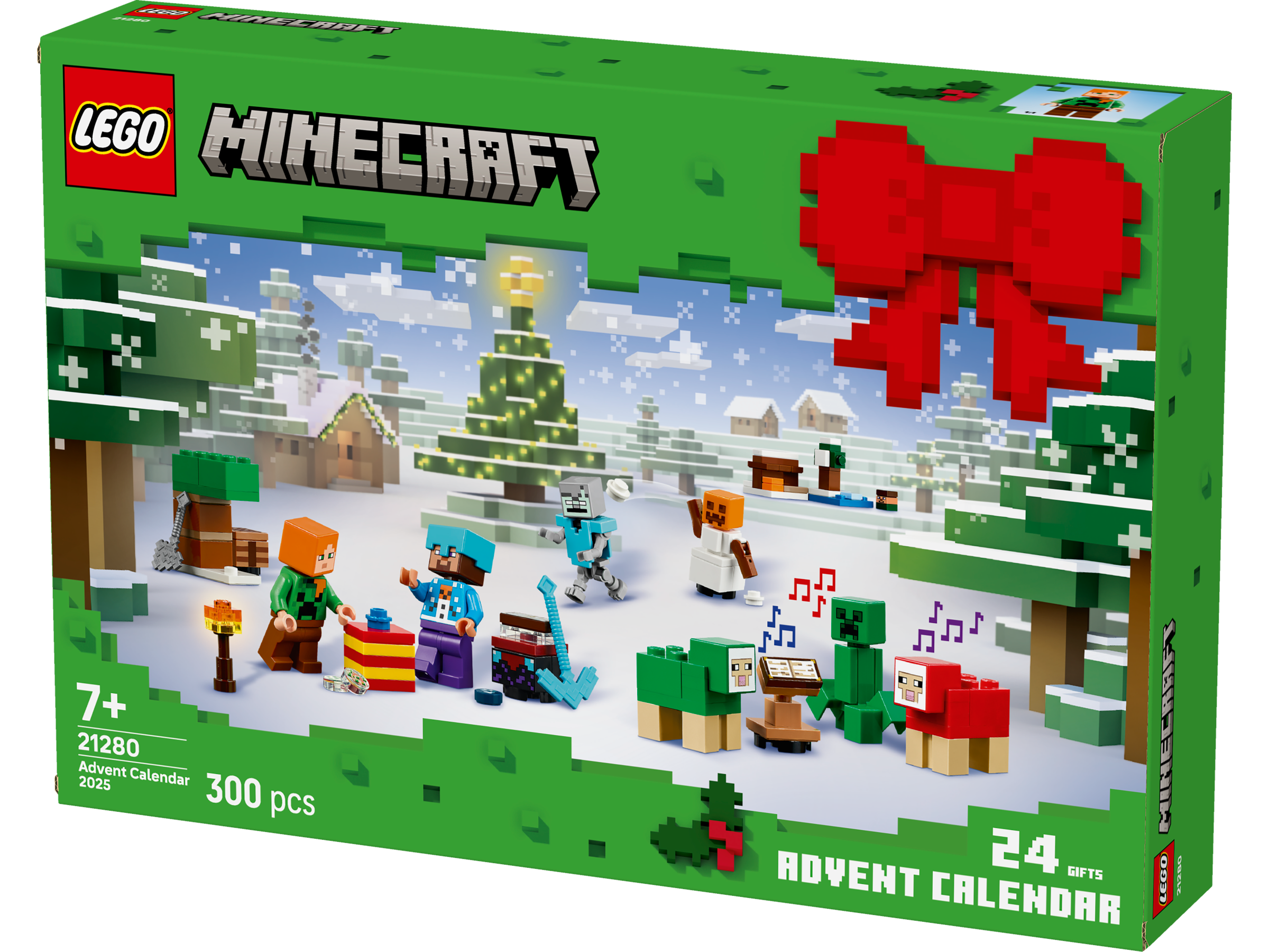 Lego21280 Lego Minecraft Advent Calendar 2025