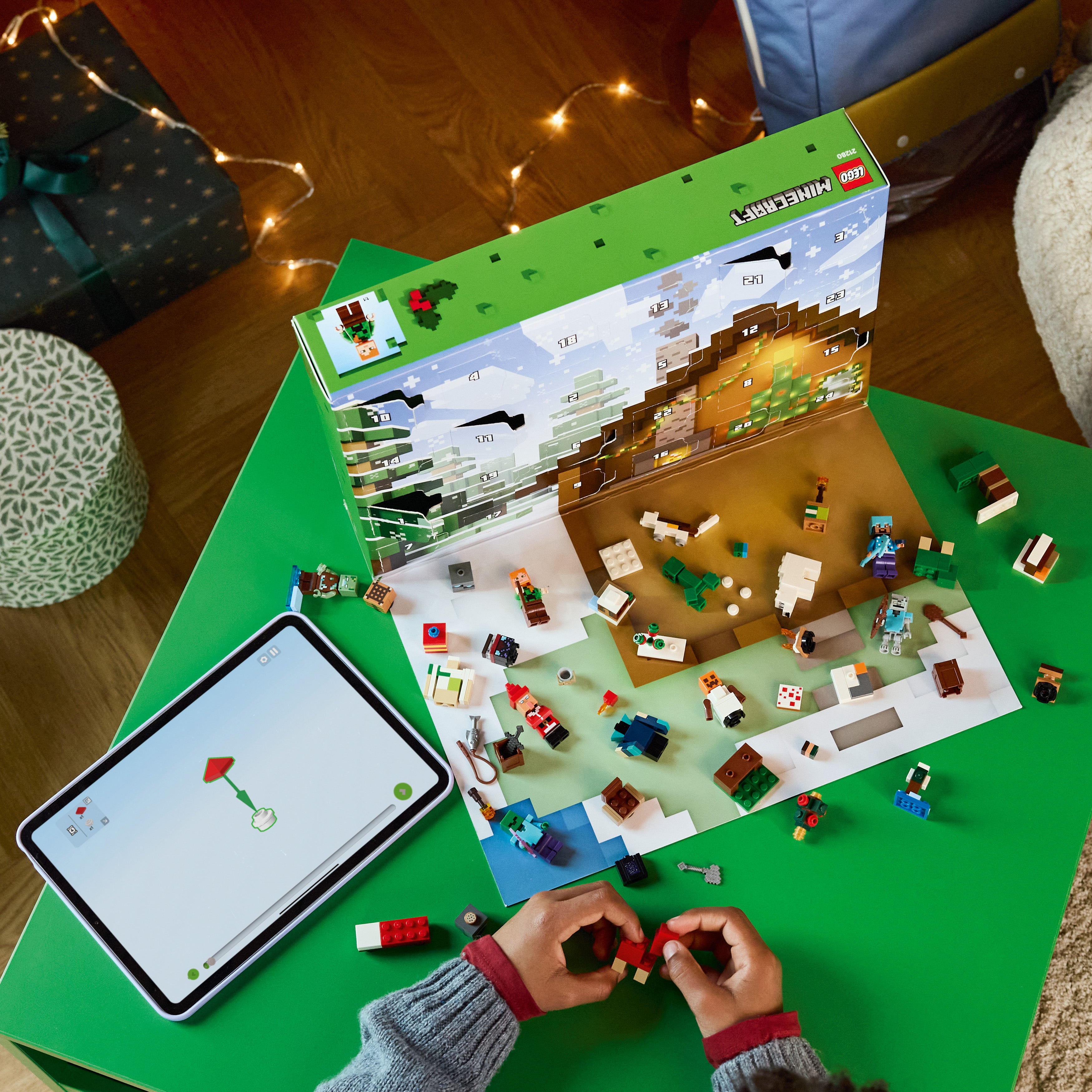 Lego21280 Lego Minecraft Advent Calendar 2025