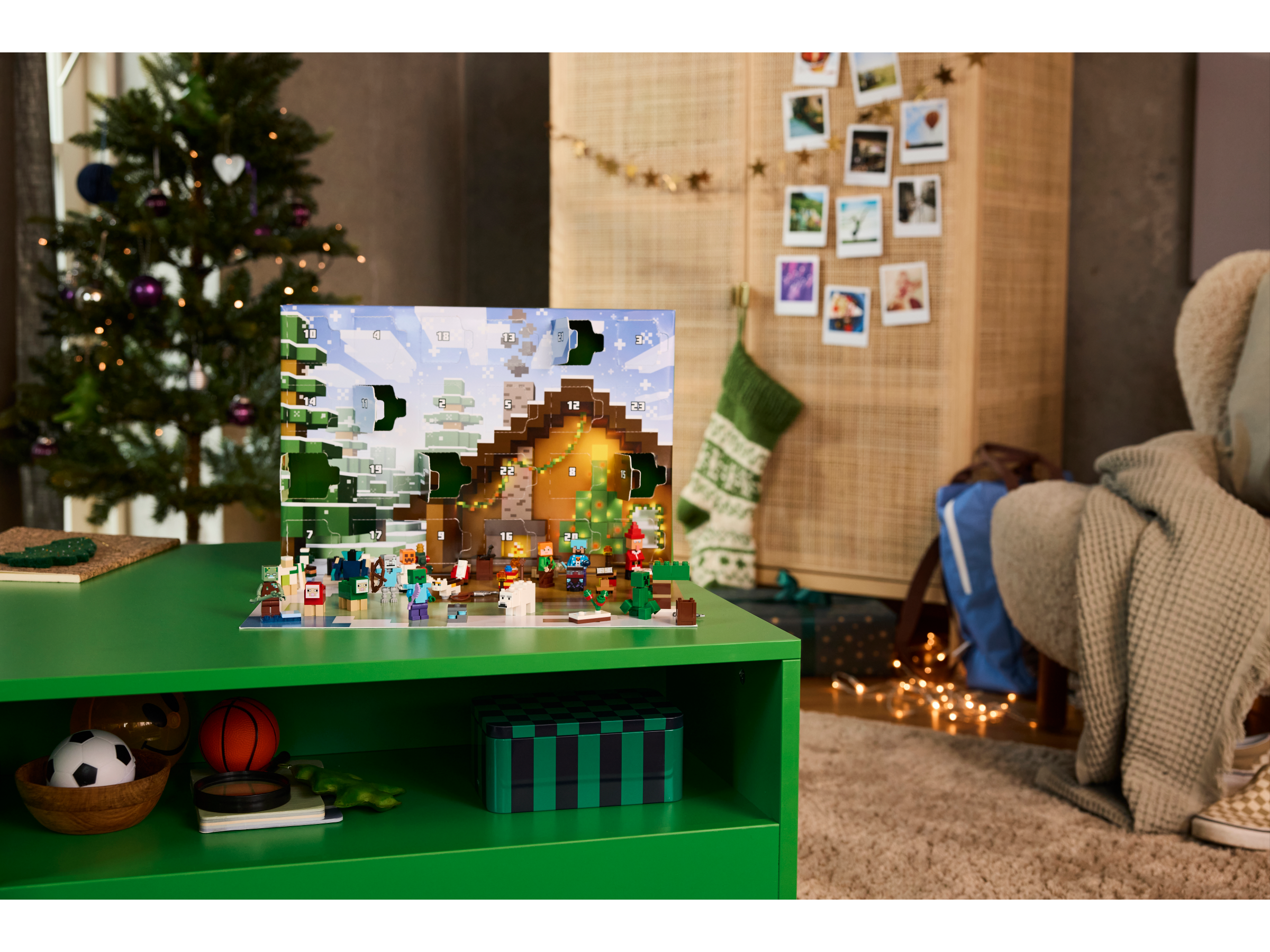 Lego21280 Lego Minecraft Advent Calendar 2025