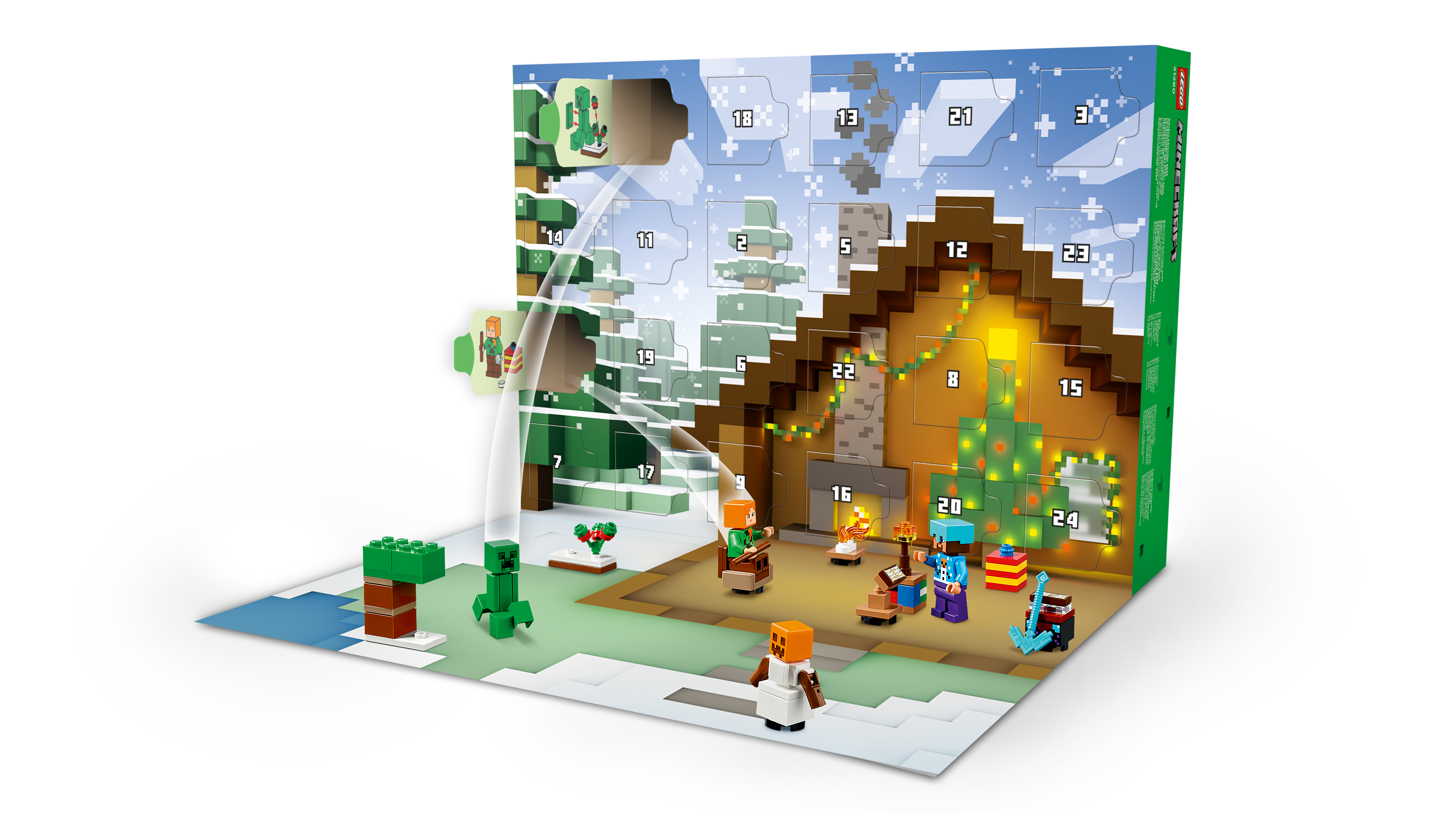 Lego21280 Lego Minecraft Advent Calendar 2025