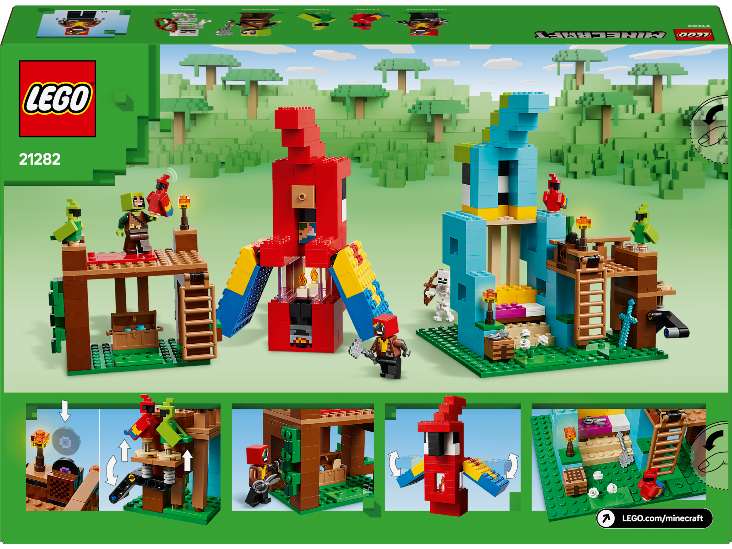 Lego 21282 The Parrot Houses