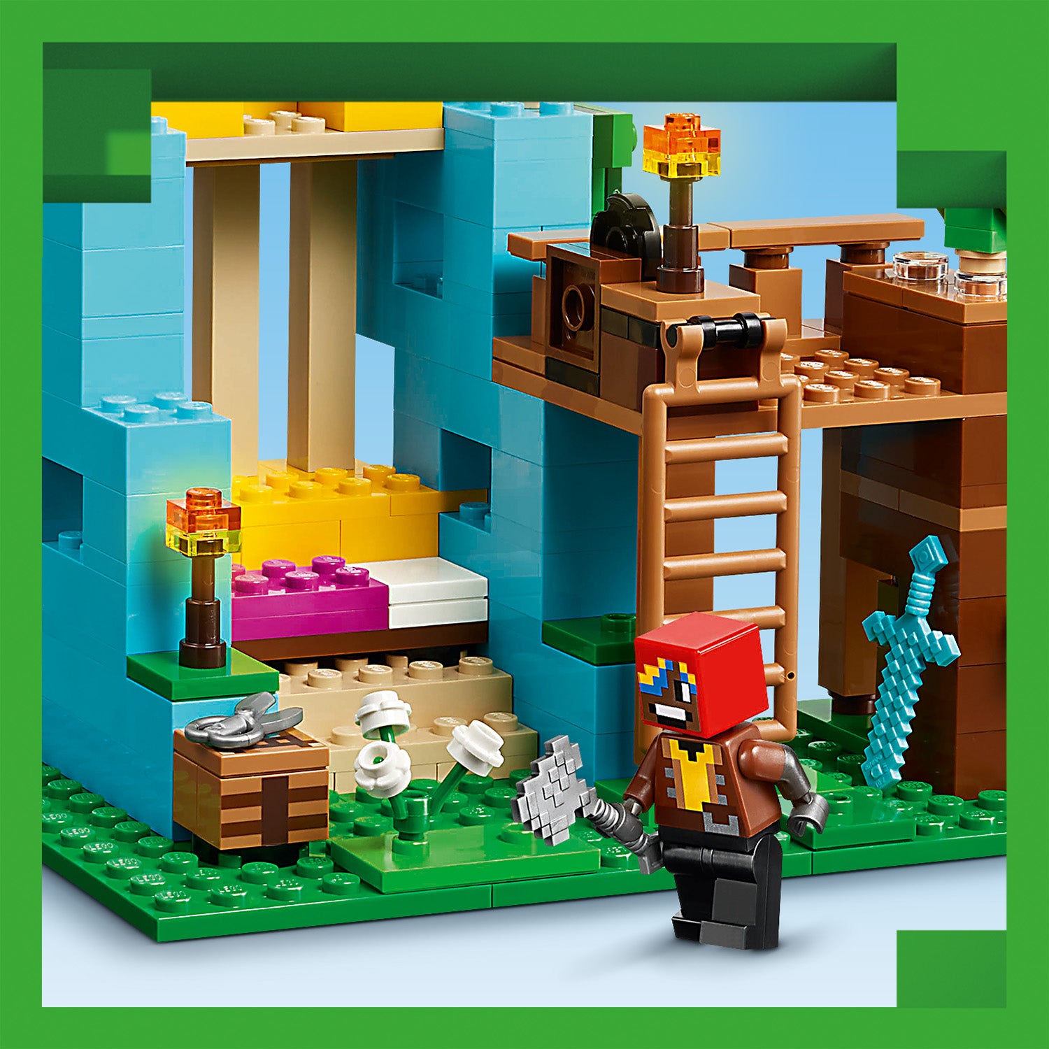 Lego 21282 The Parrot Houses