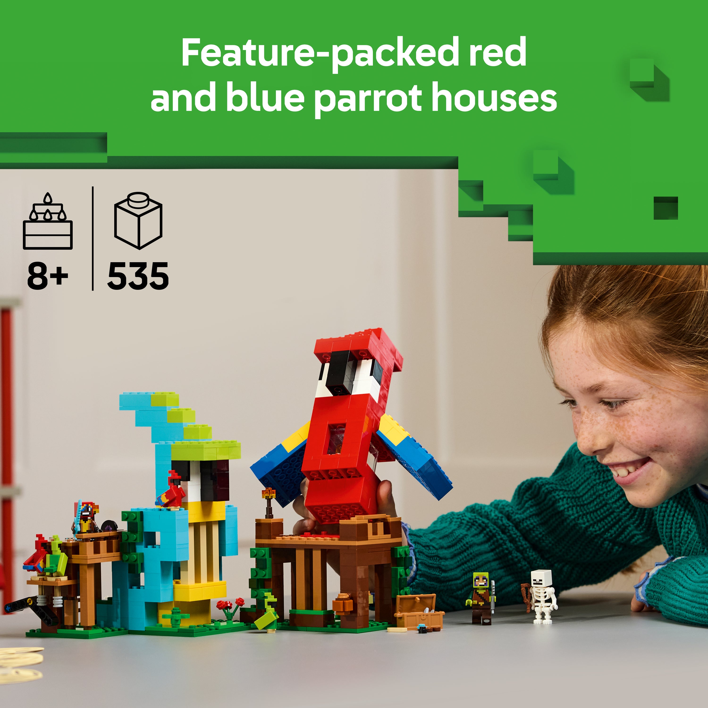 Lego 21282 The Parrot Houses