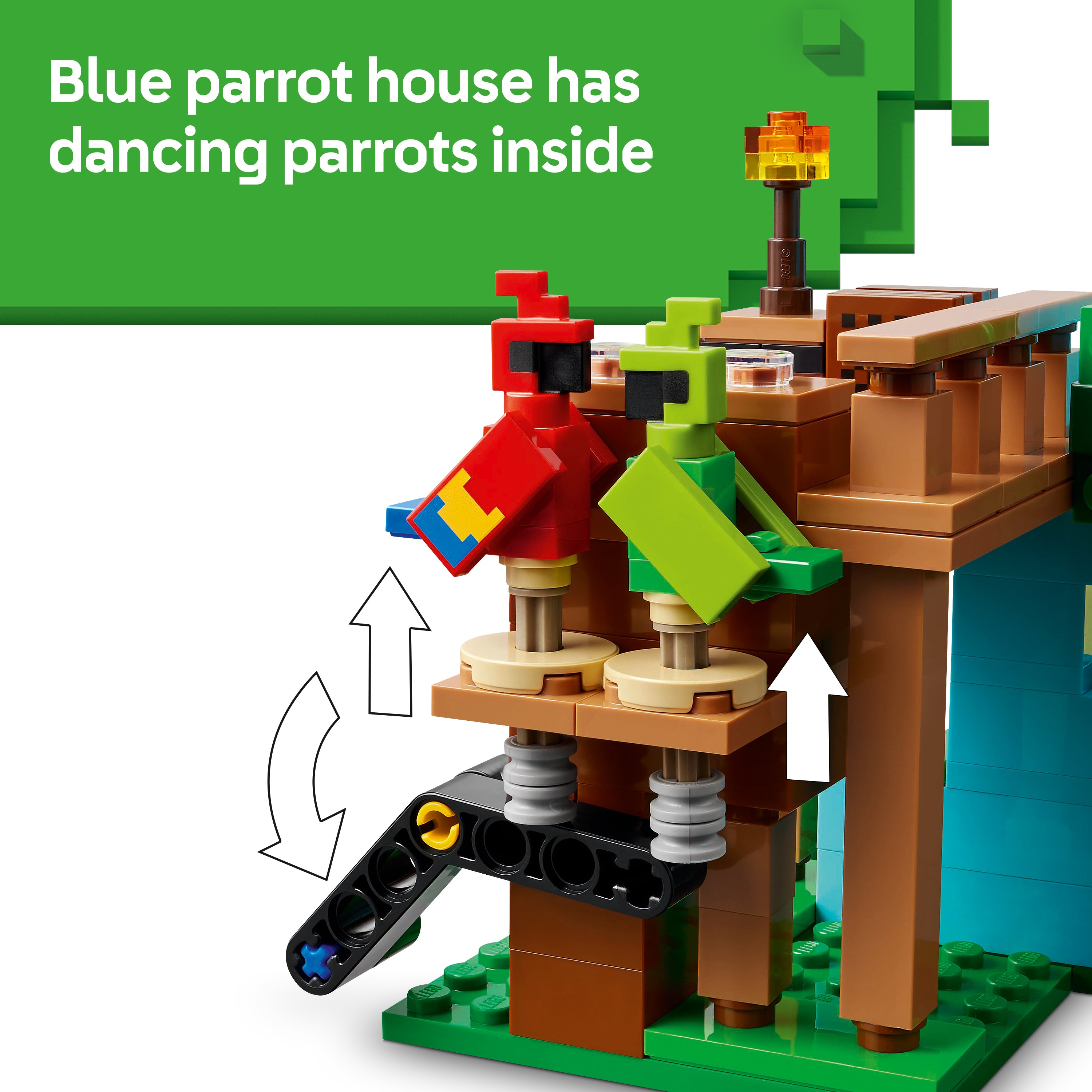 Lego 21282 The Parrot Houses