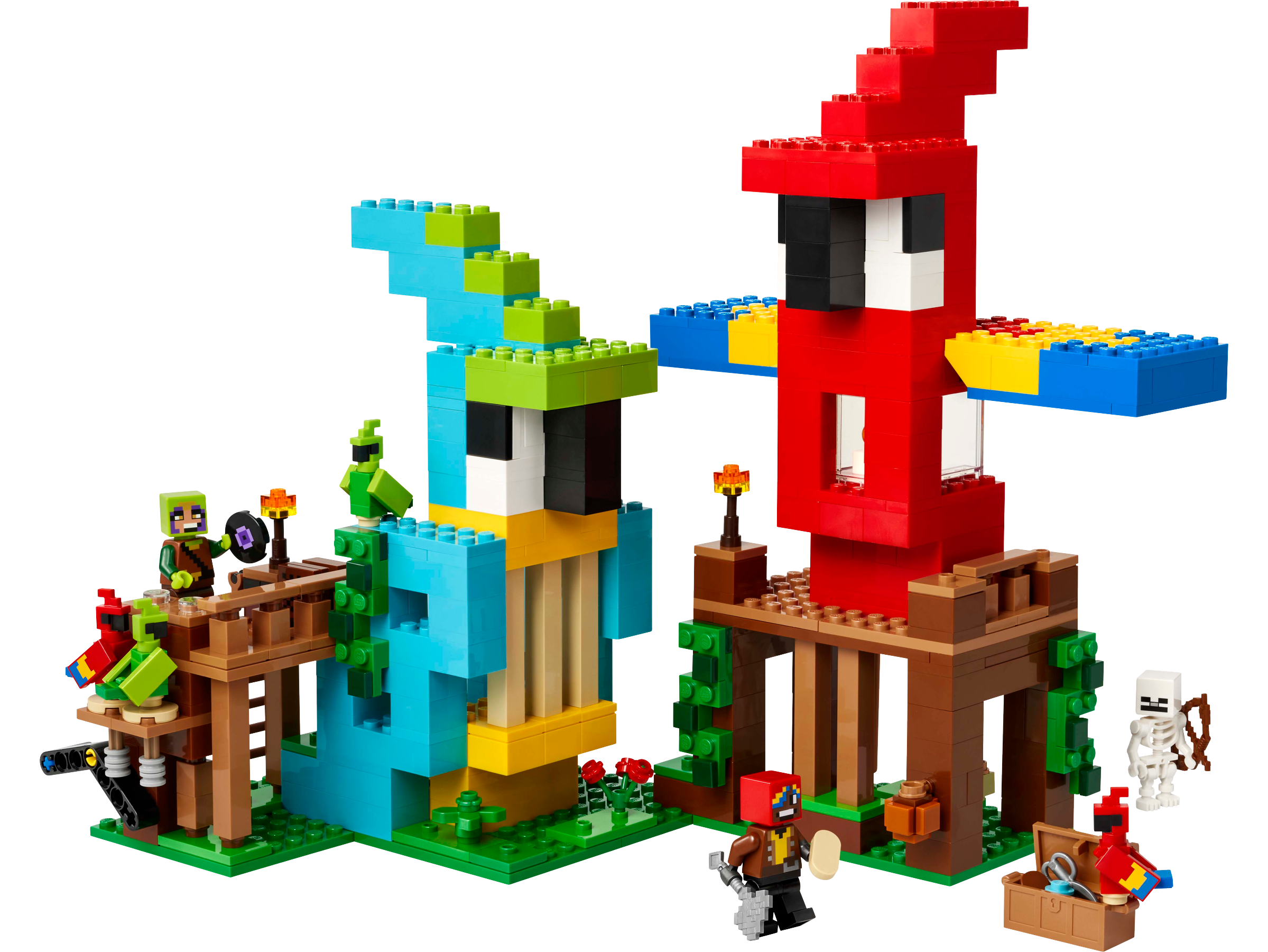 Lego 21282 The Parrot Houses