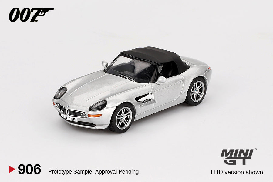 Mini GT BMW z8 007 The World is not Enough 1:64 Scale