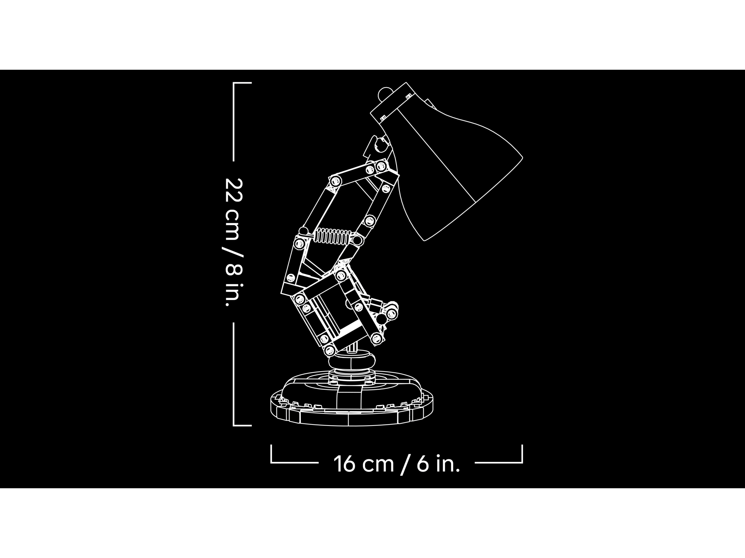 Lego 21357 Disney Pixar Luxo Jr