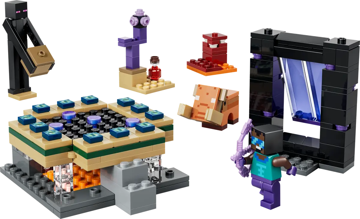 Lego 21584 Nether & End Portal Journey