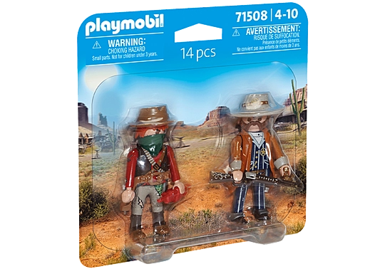 Playmobil Duo Pack Bandit and Sheriff