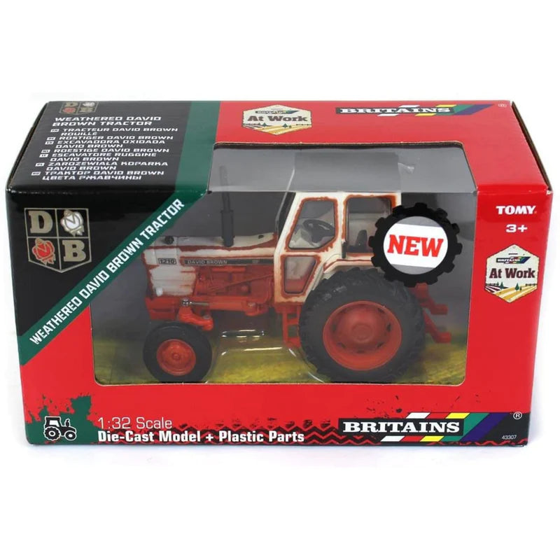 Britains 1:32 Weathered David Brown Tractor