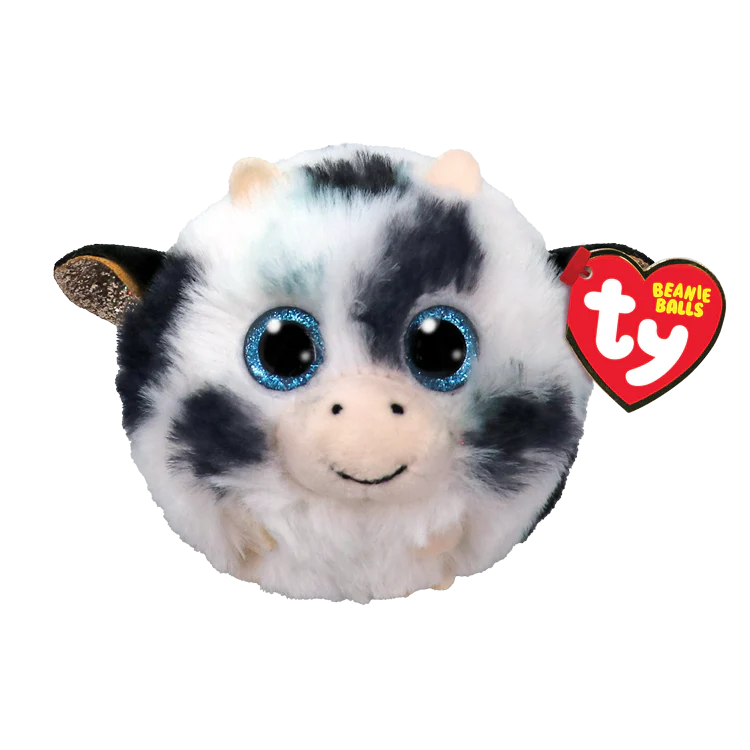 TY Moophy Cow Beanie Balls