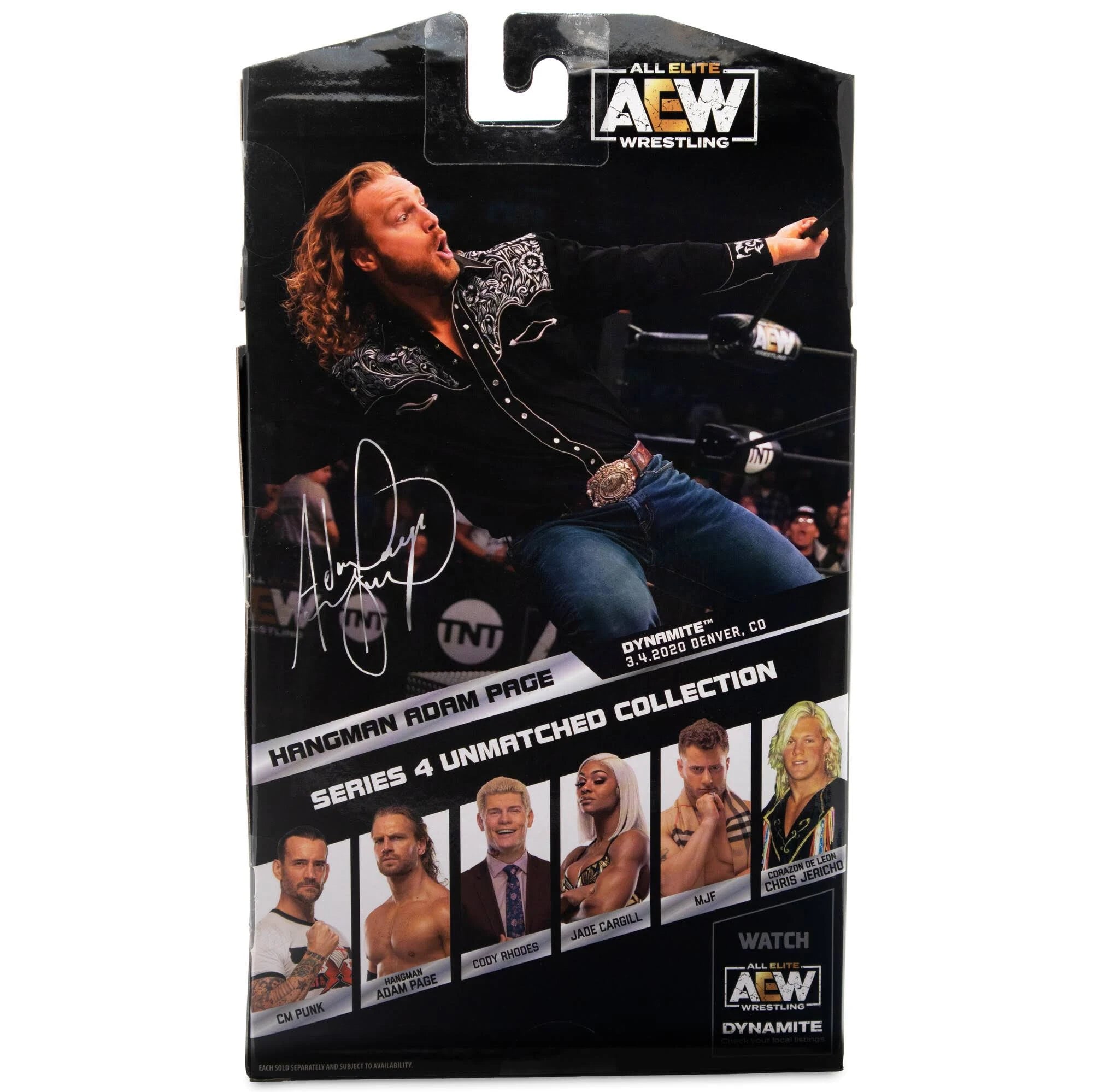AEW Unmatched Wave 4 Hangman Adam Page