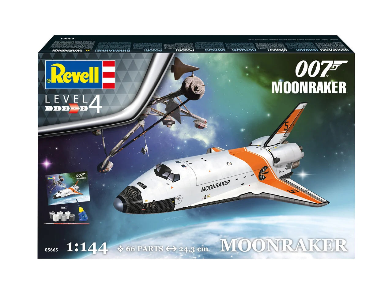 Moonraker Space Shuttle 1:144 Scale Kit