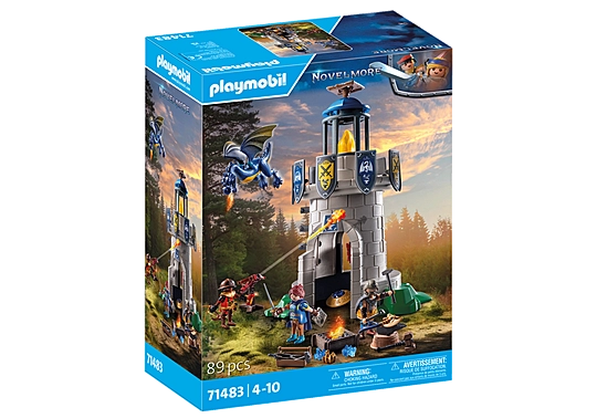 Playmobil Knights tower with blacksmith