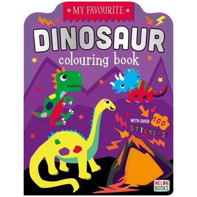My Favourite Dinosaurs Colouring & Sticker Book