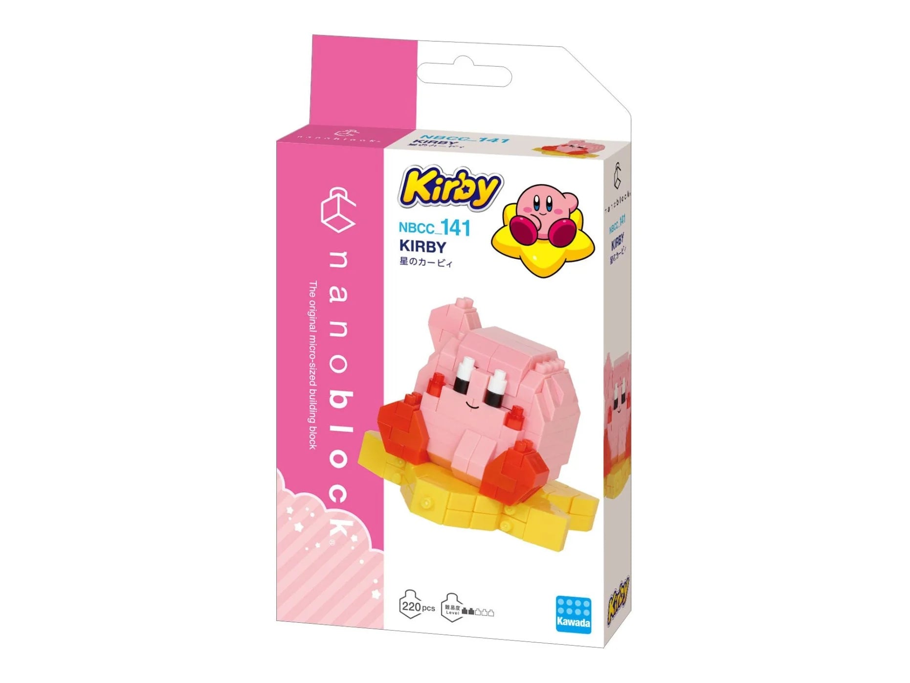 Nanoblocks Kirby: Kirby 220 piece Figure