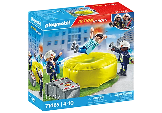 Playmobil Firefighter with Air Pillow