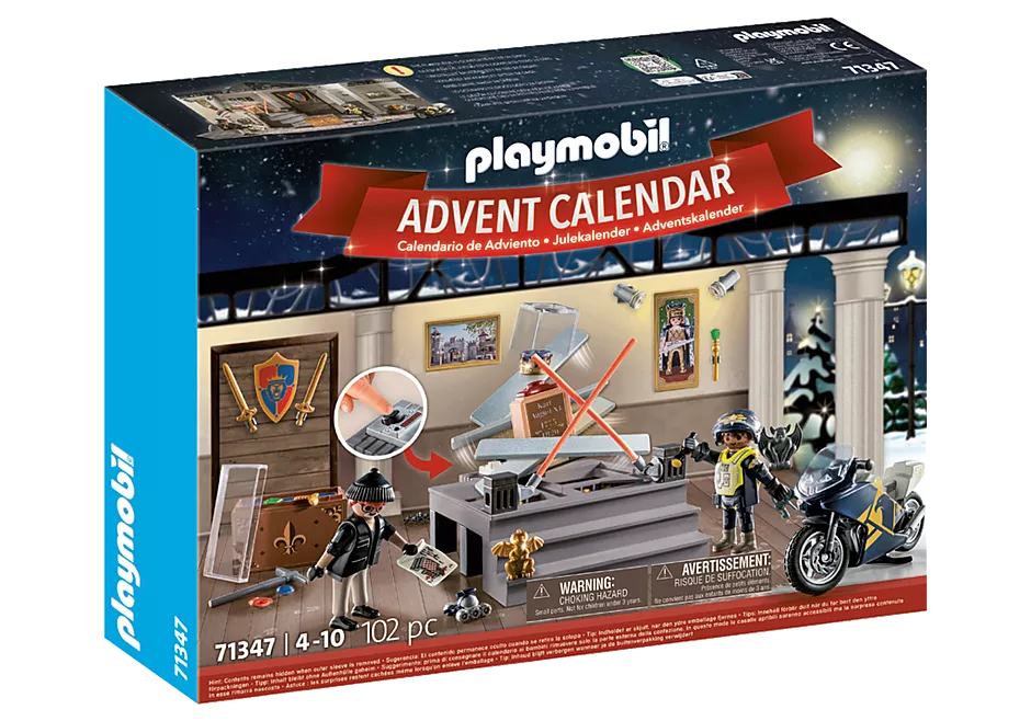 Playmobil Police Museum Advent Calendar